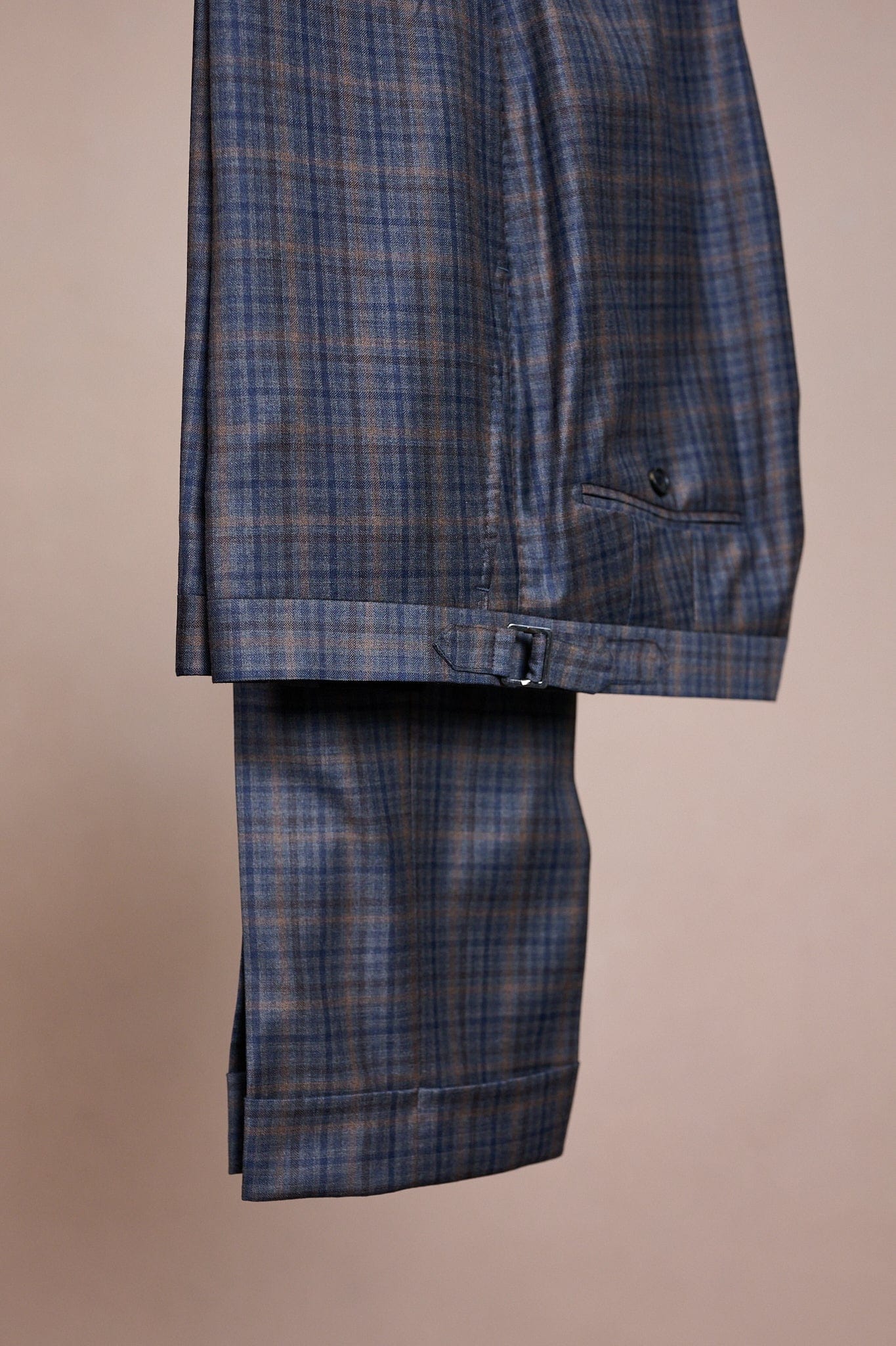 4-Season Super 130s Guncheck Suit - Image 6