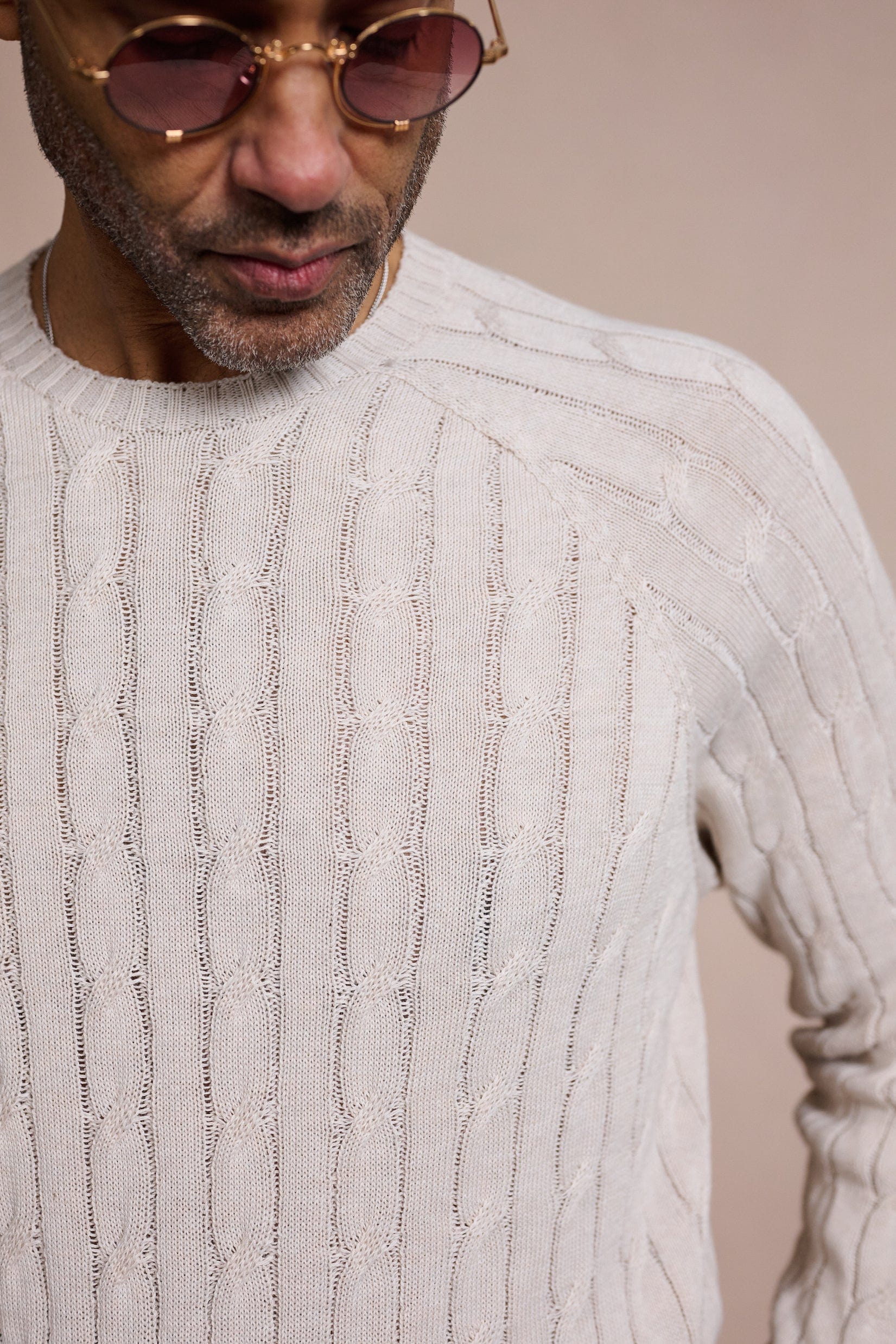 Arthur Cable Knit Crewneck - Image 11