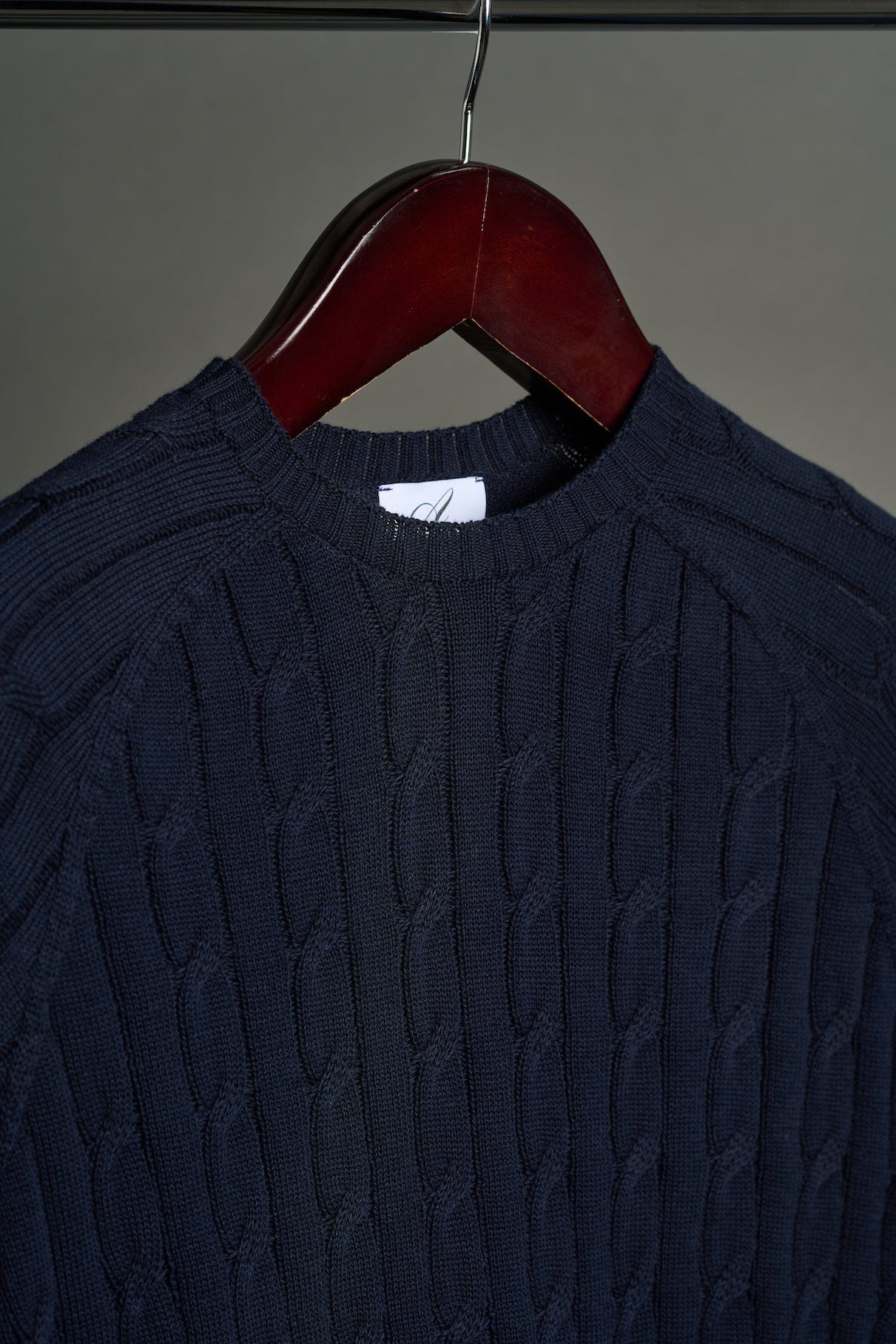 Arthur Cable Knit Crewneck - Image 3