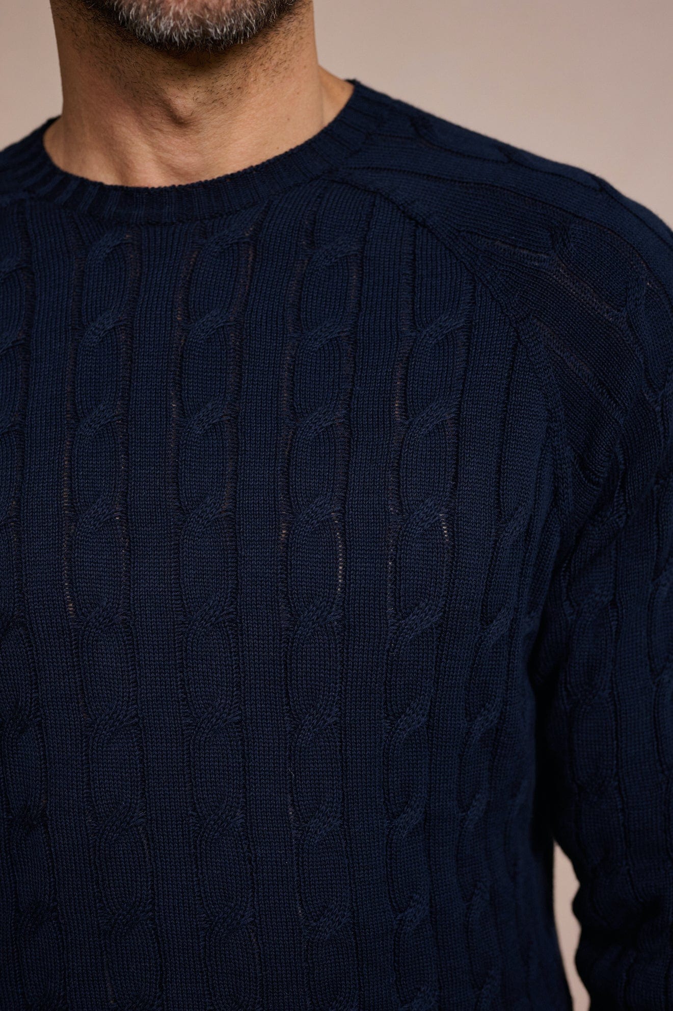 Arthur Cable Knit Crewneck - Image 5