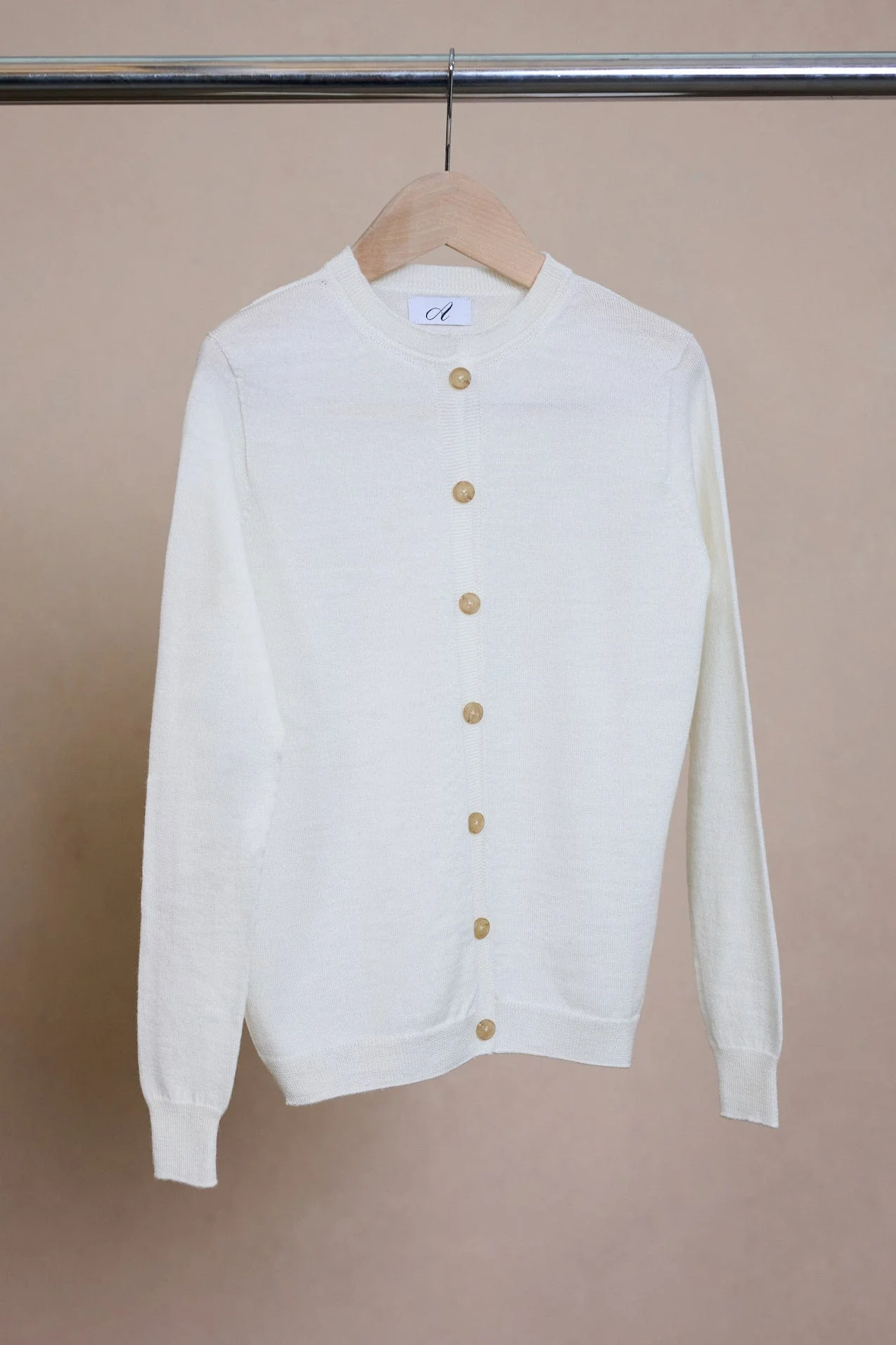 Audrey Fine Merino Cardigan - Image 3