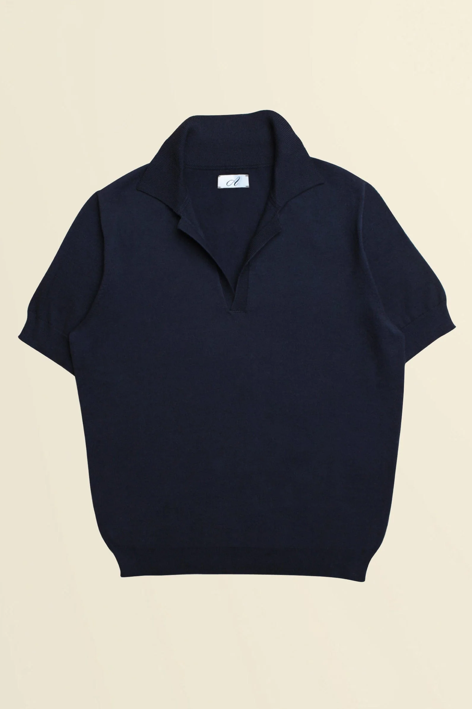 Rocky V-Neck Cotton Polo - Image 12