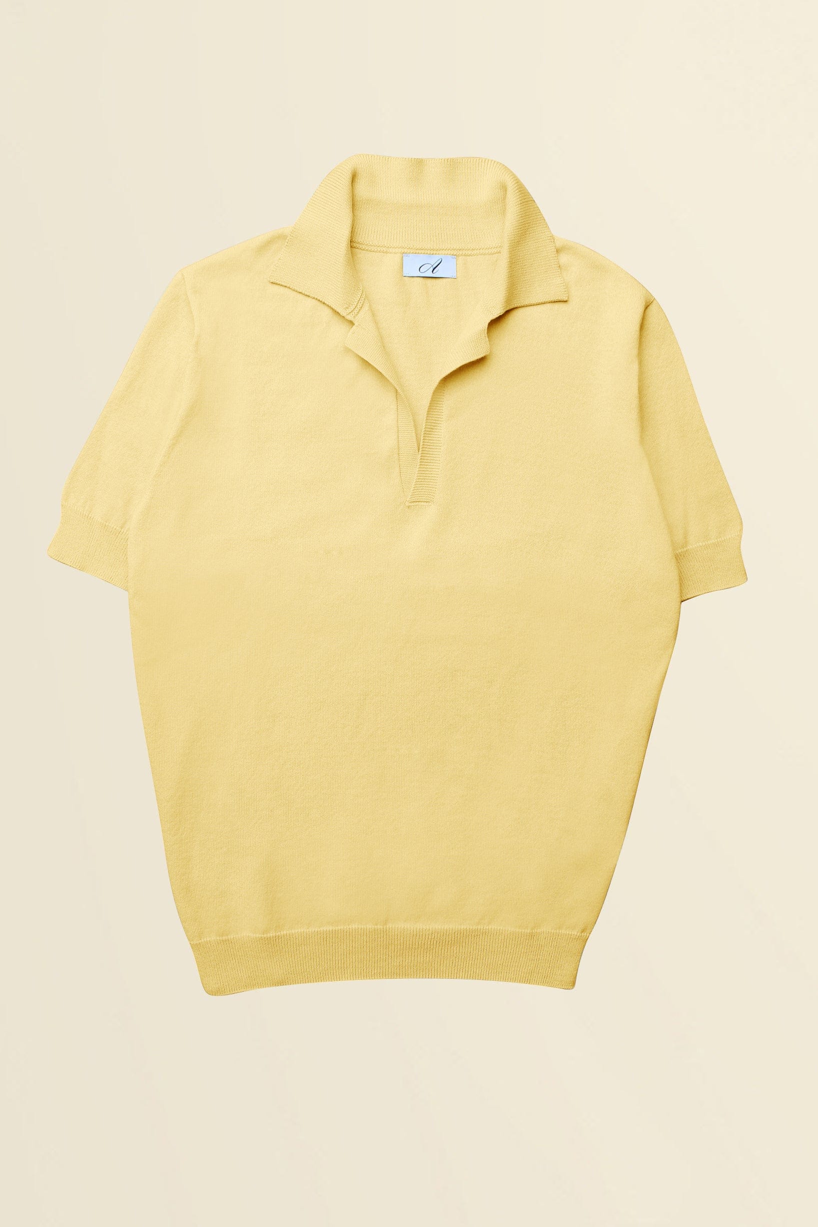 Rocky V-Neck Cotton Polo - Image 14