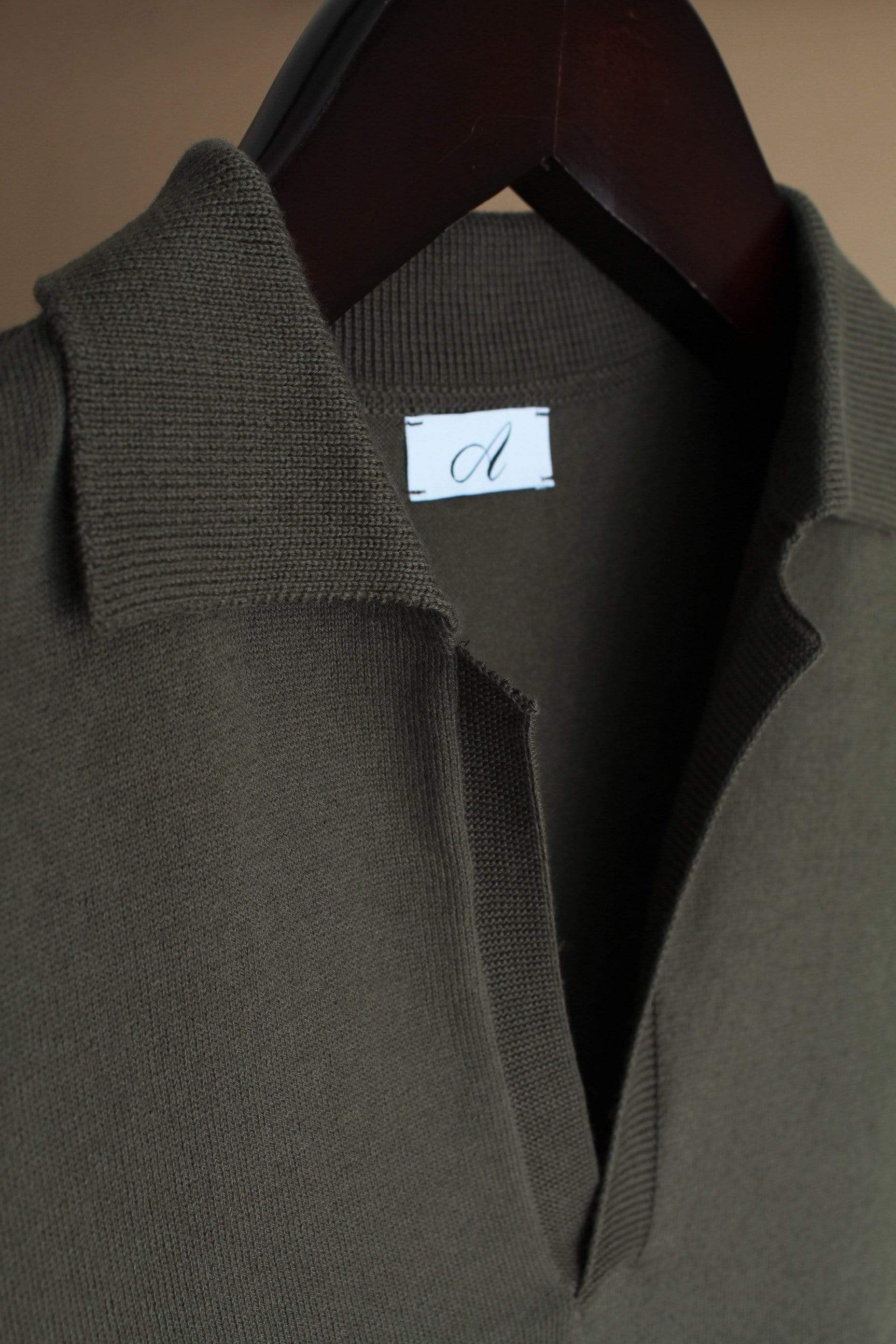 Rocky V-Neck Cotton Polo - Image 20