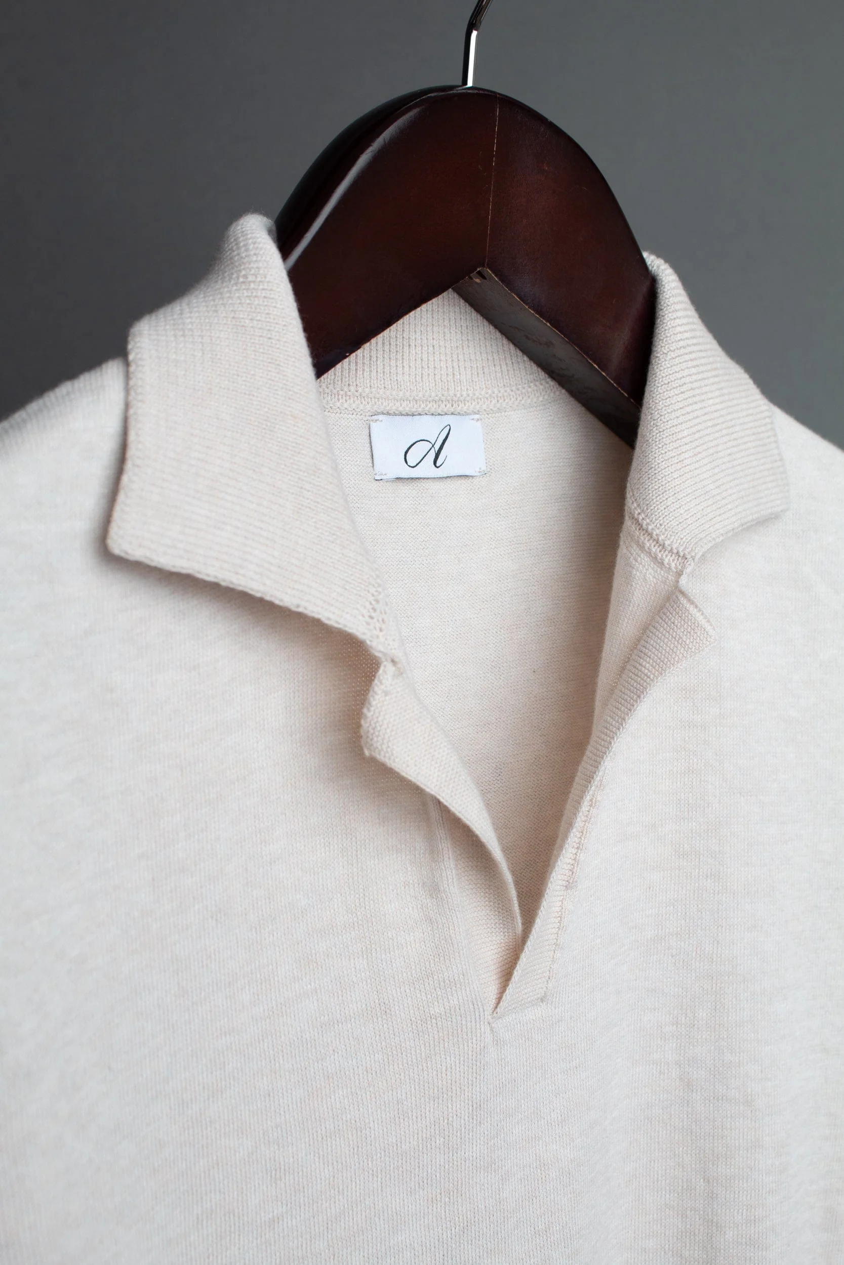 Rocky V-Neck Cotton Polo - Image 21