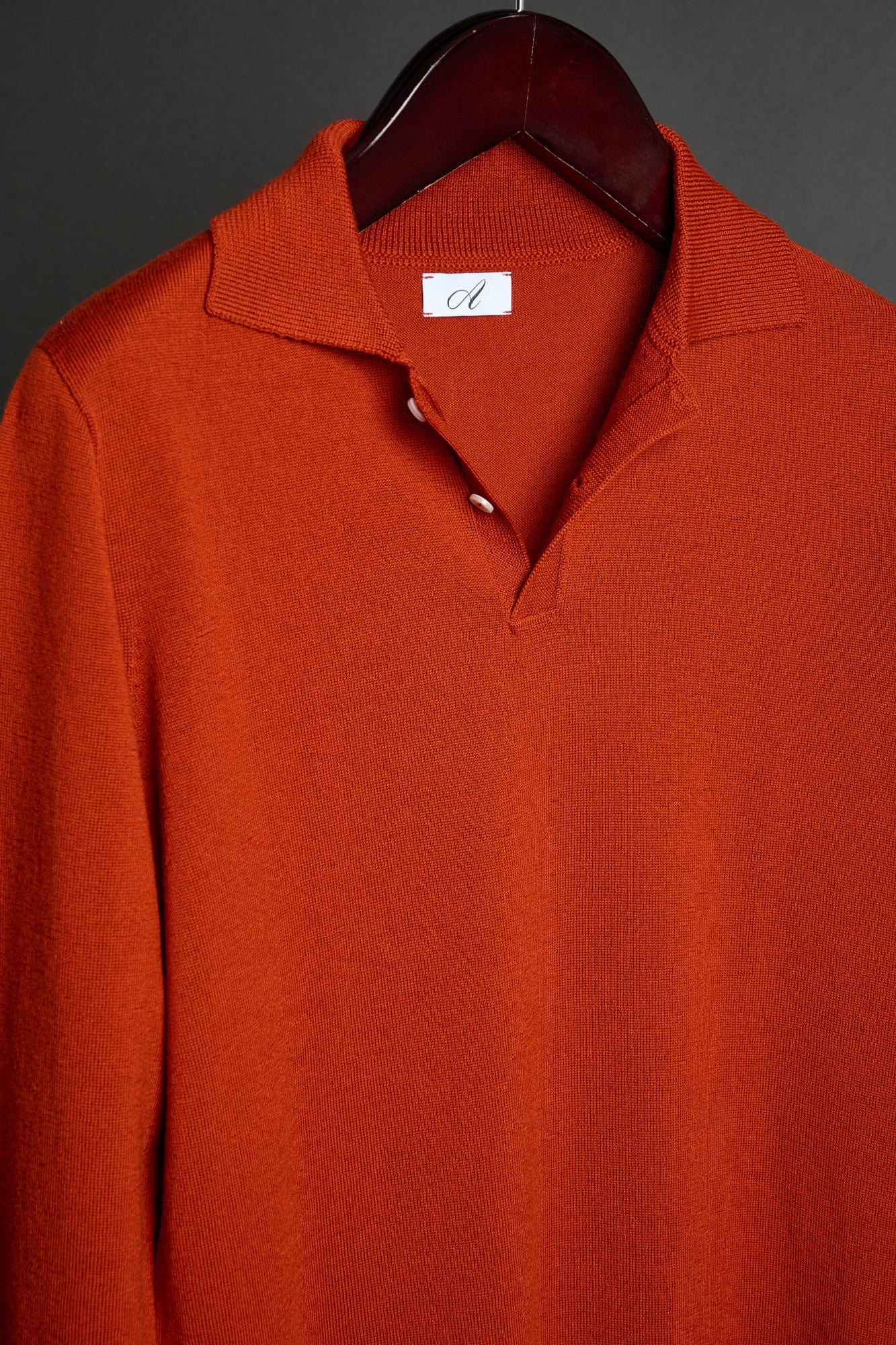 Johnny Fine Merino Long-Sleeve Polo - Image 14