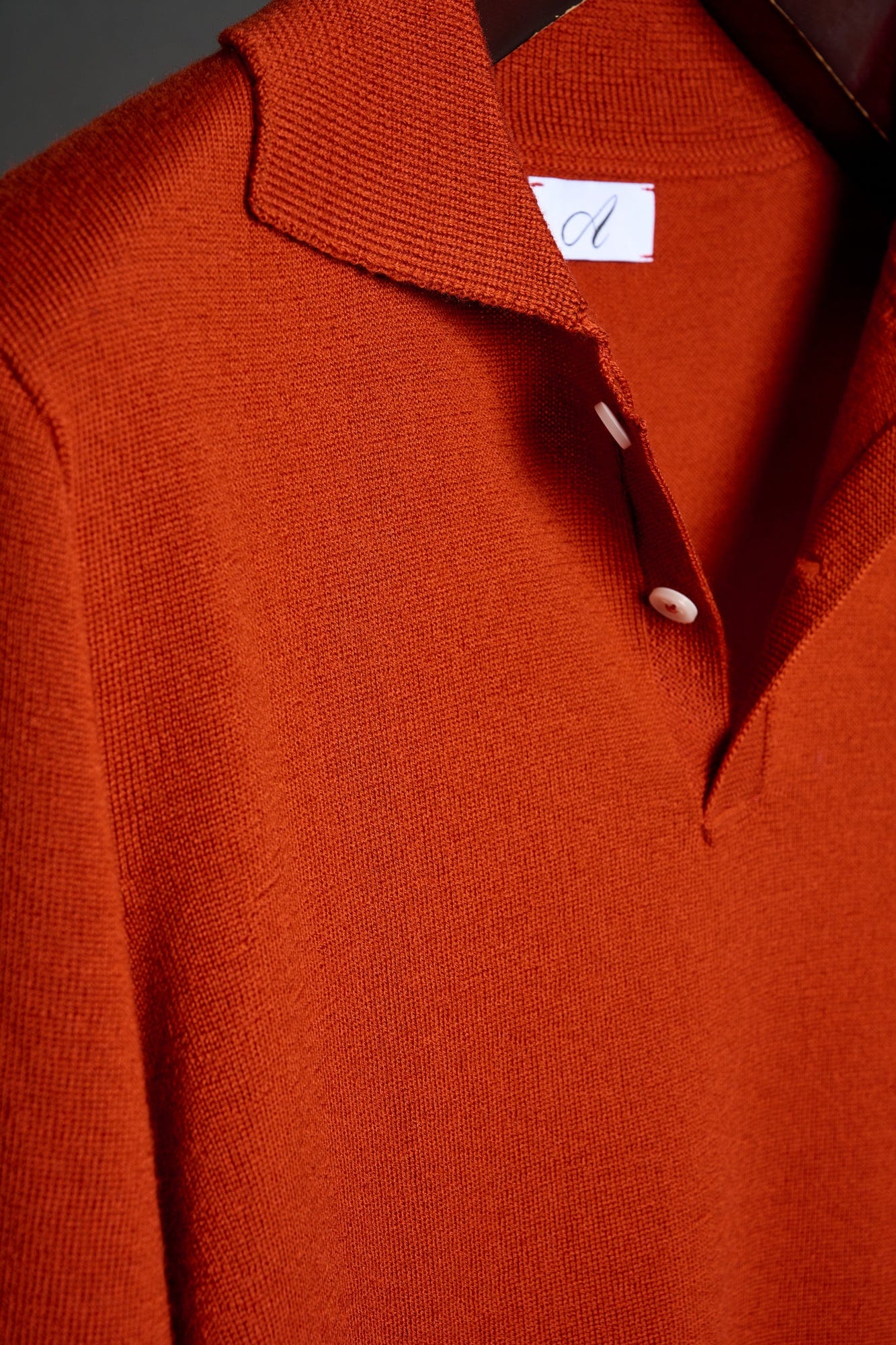 Johnny Fine Merino Long-Sleeve Polo - Image 17