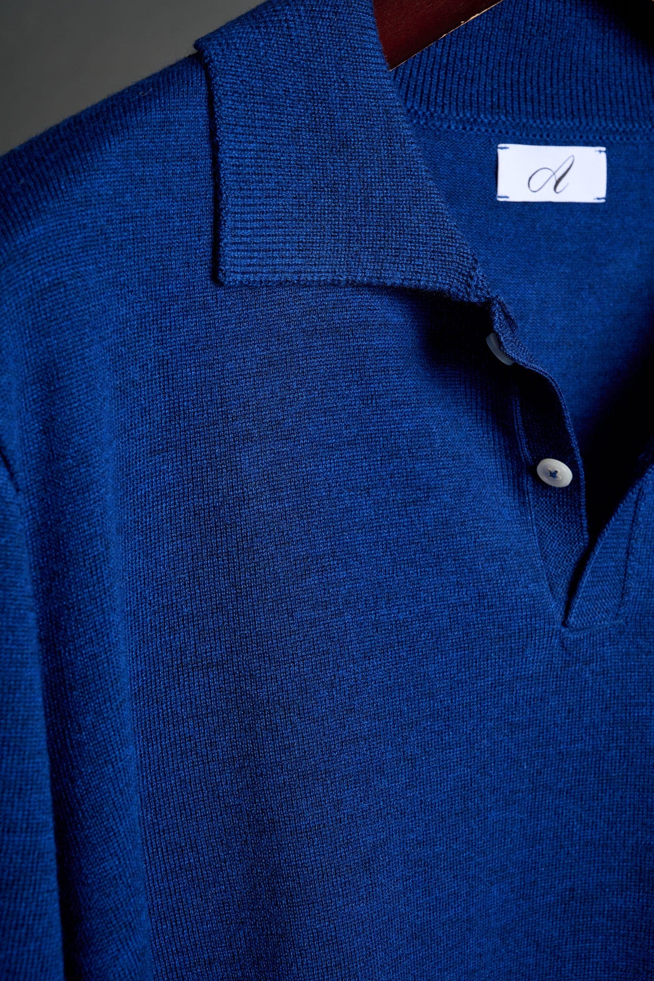 Johnny Fine Merino Long-Sleeve Polo - Image 50