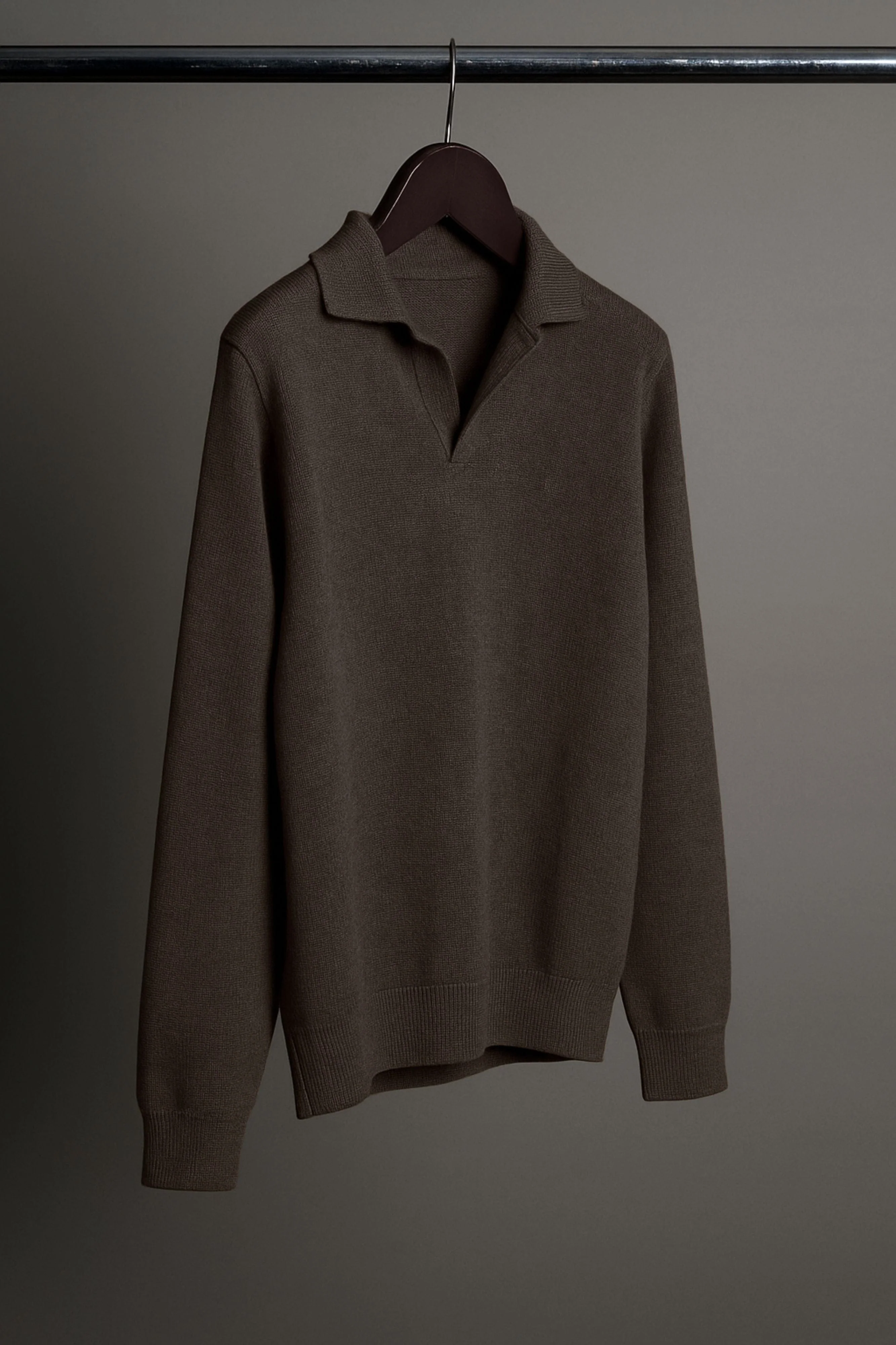 Johnny Fine Merino Long-Sleeve Polo - Image 57