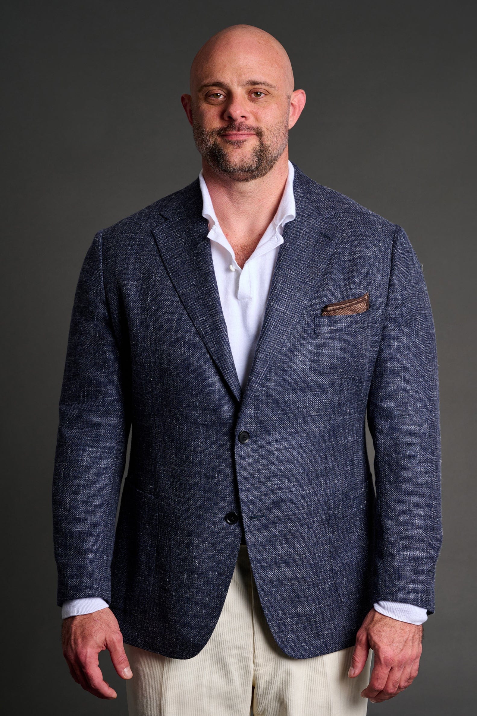 Dicky Long-Sleeve Cotton 2-Button Polo - Image 11