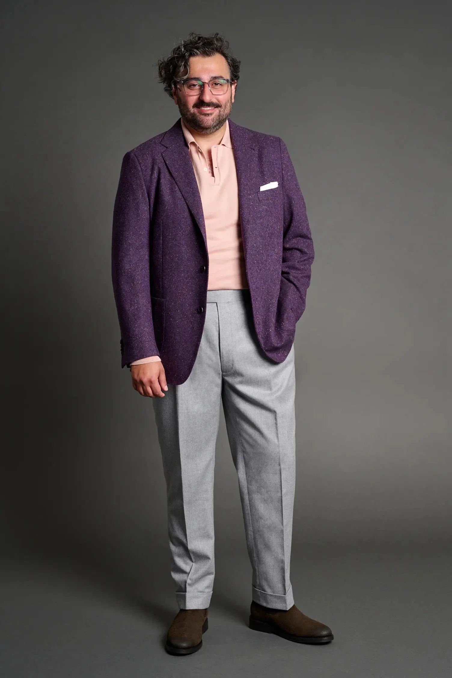 Dicky Long-Sleeve Cotton 2-Button Polo - Image 13