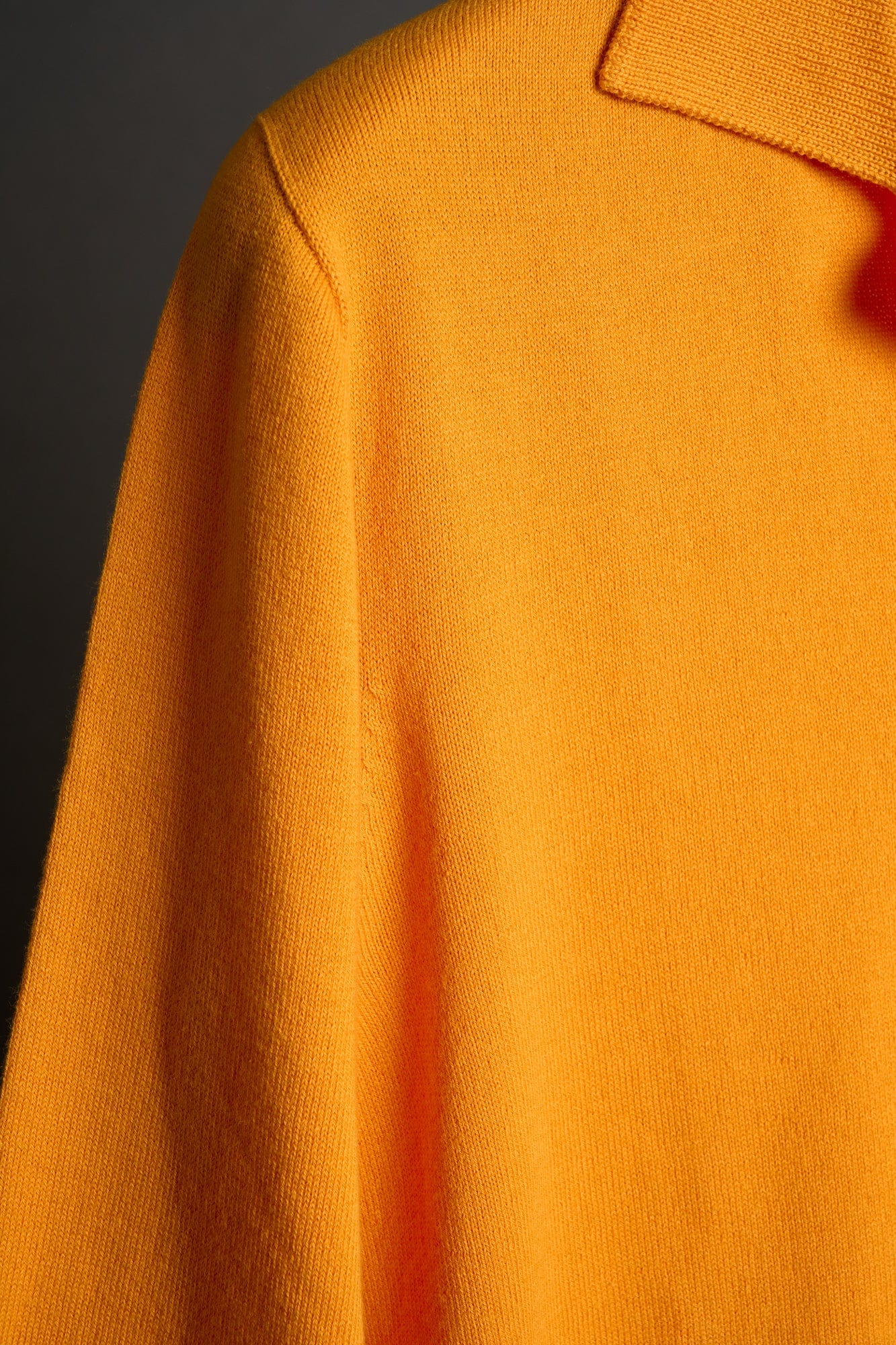 Dicky Long-Sleeve Cotton 2-Button Polo - Image 4