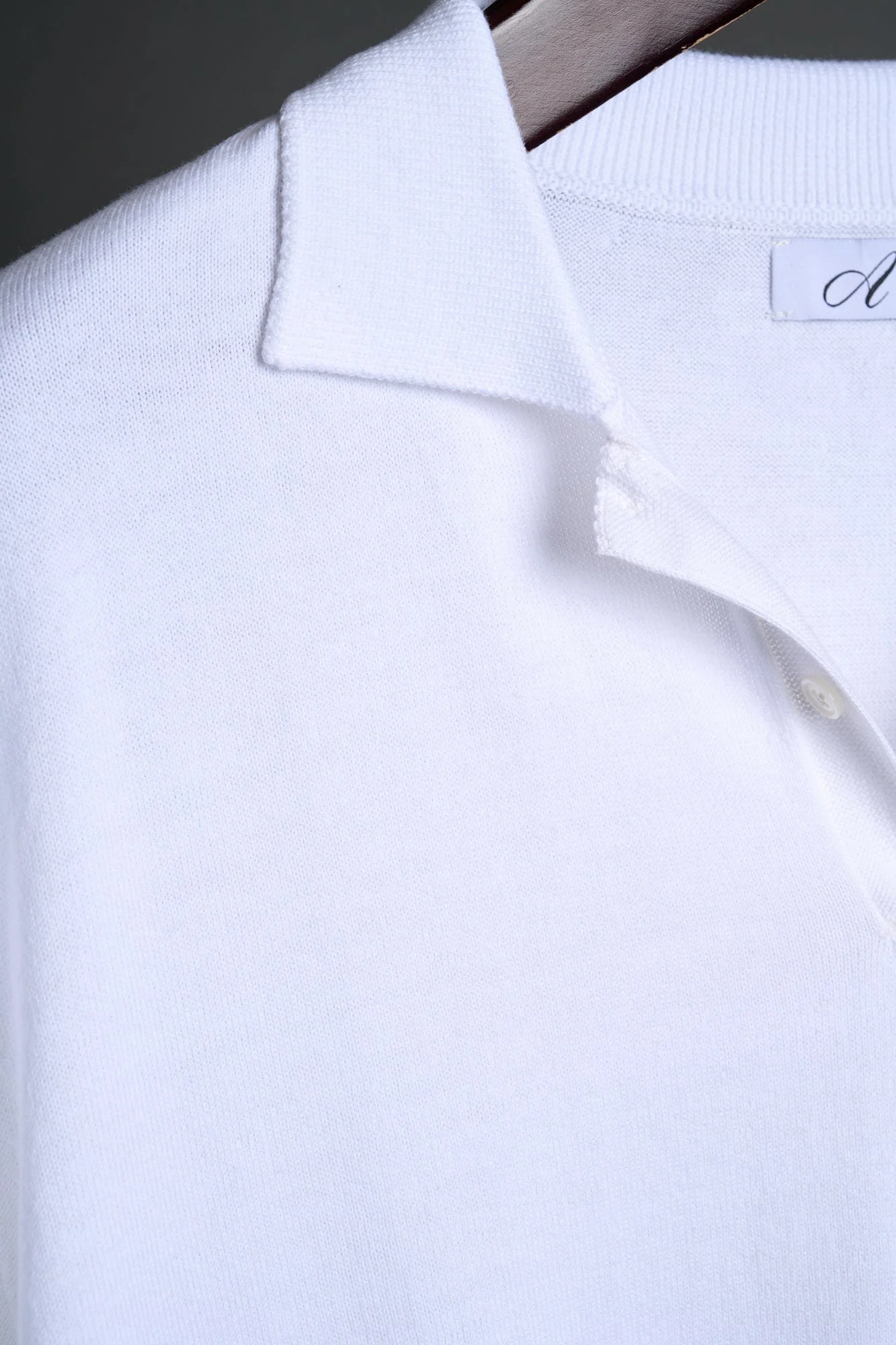 Dicky Long-Sleeve Cotton 2-Button Polo - Image 9