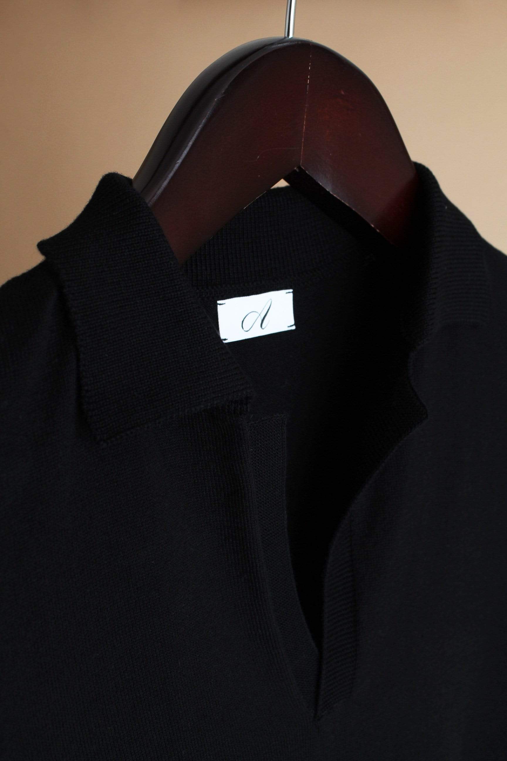 Richard Long-Sleeve Cotton V-Neck Polo - Image 18