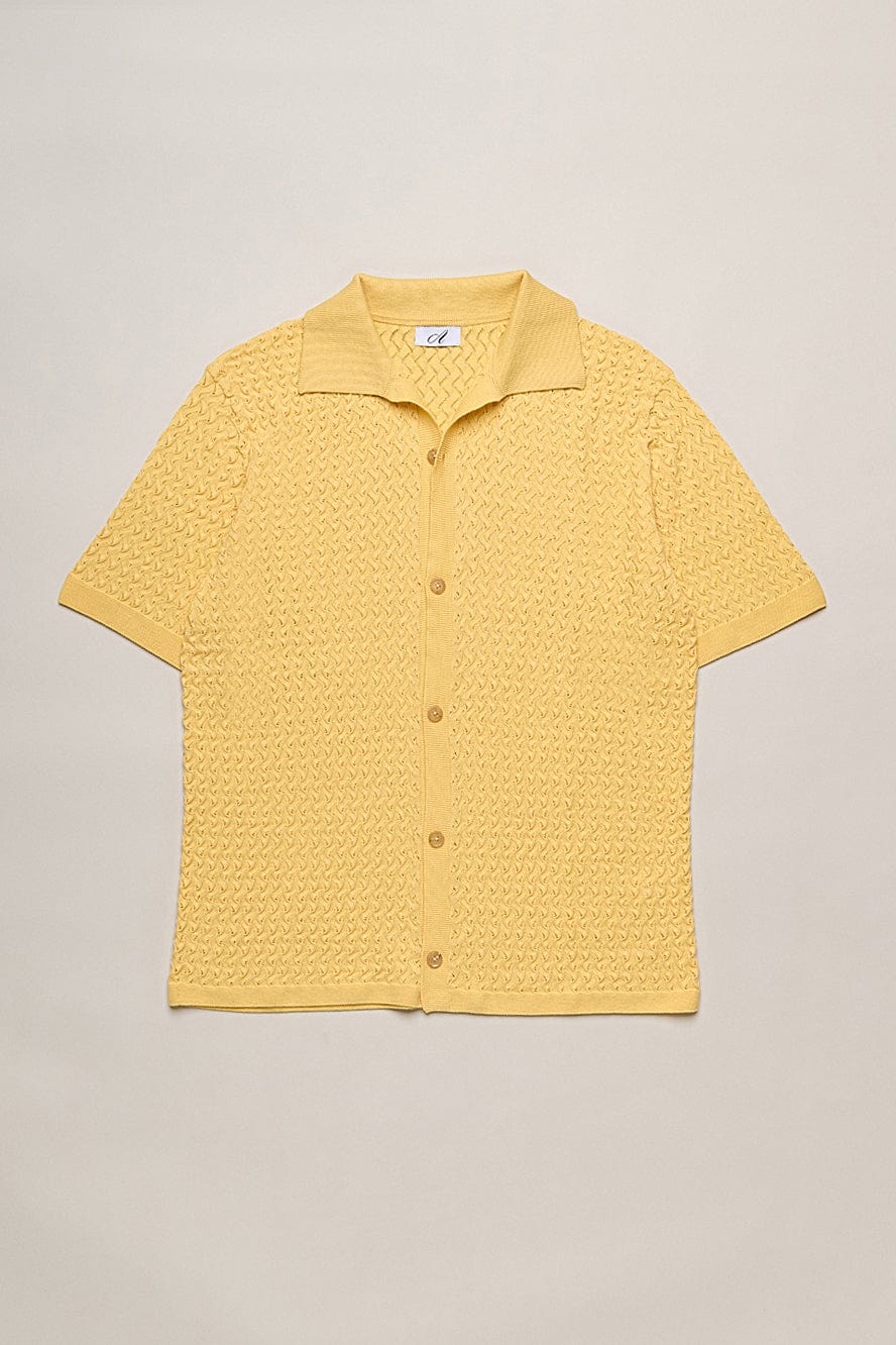 Ricardo Textured Cotton Button Polo - Image 15