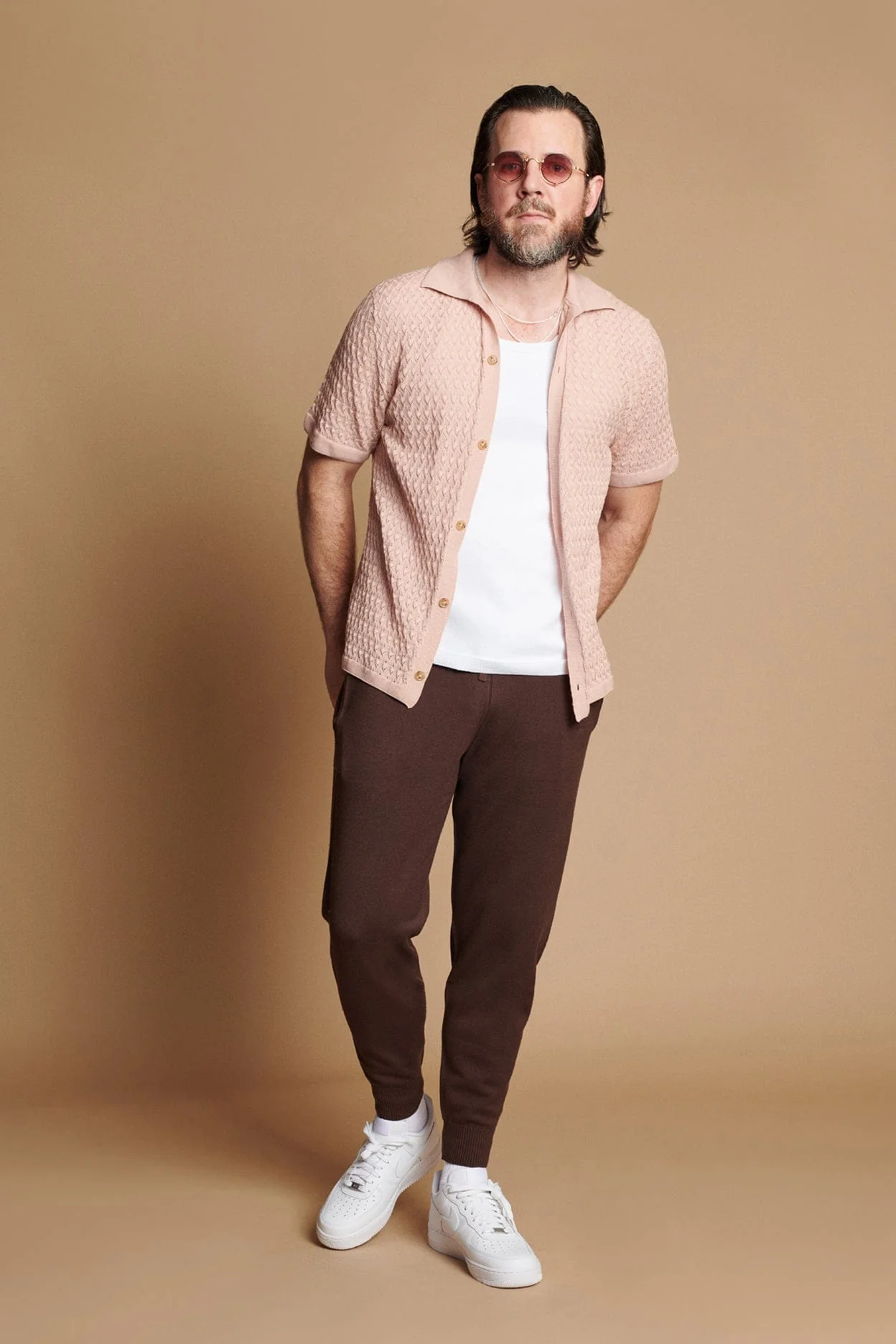 Ricardo Textured Cotton Button Polo - Image 20