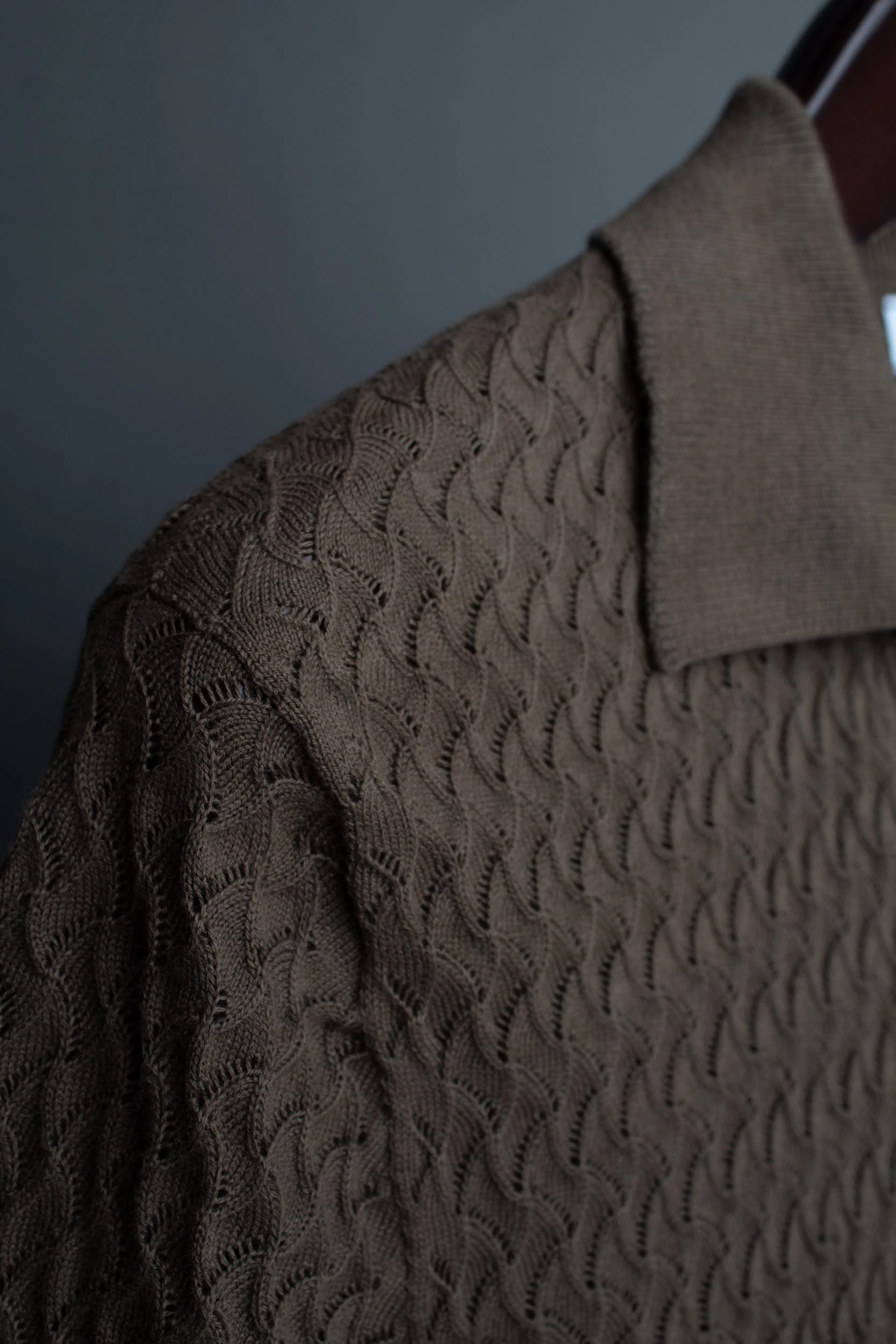 Ricardo Textured Cotton Button Polo - Image 34