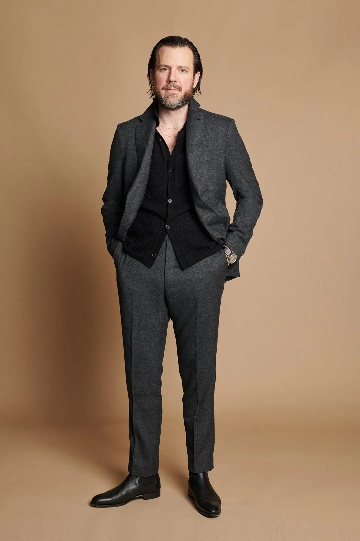 Ricardo Textured Cotton Button Polo - Image 9
