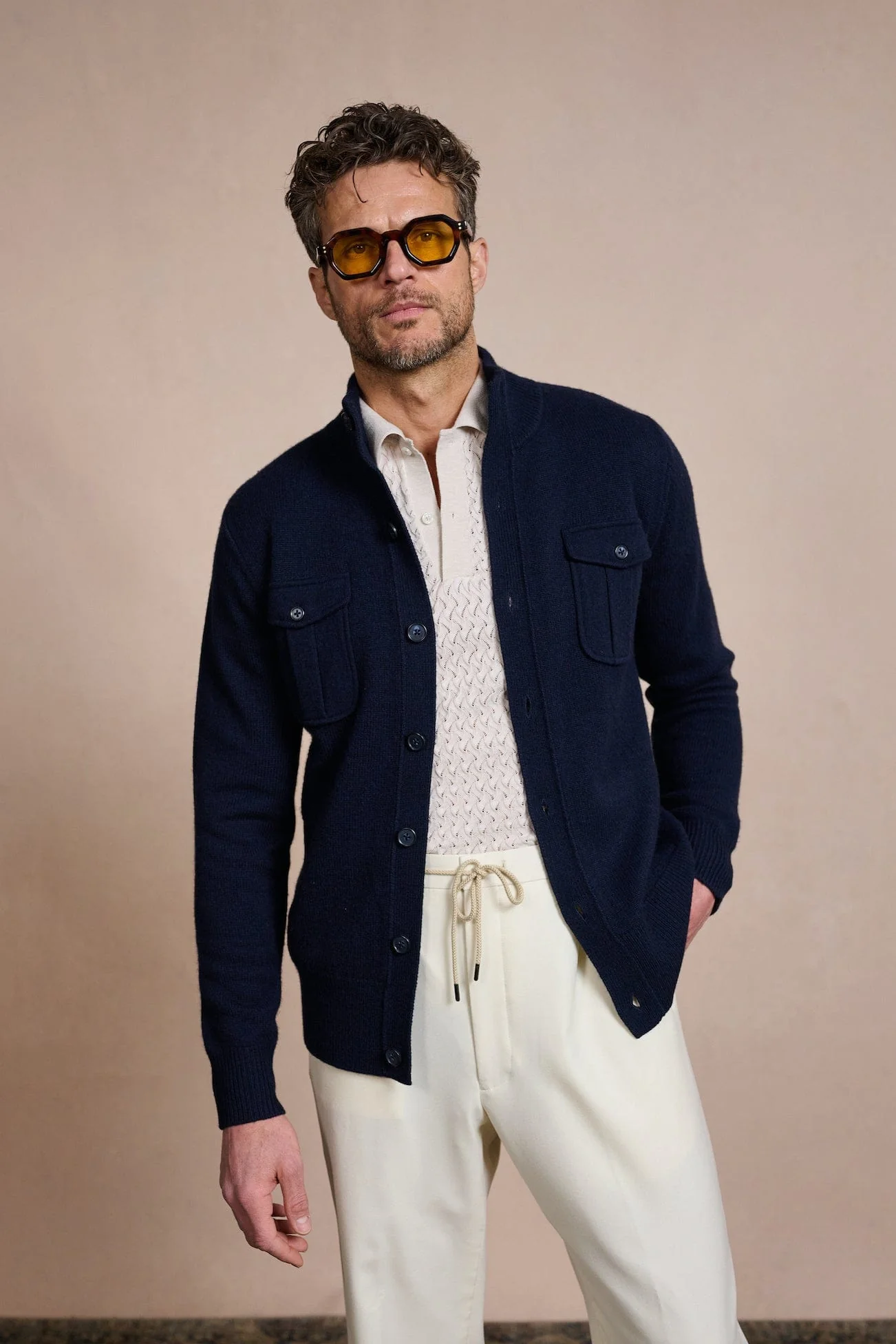 Marley Textured Cotton Polo - Image 10