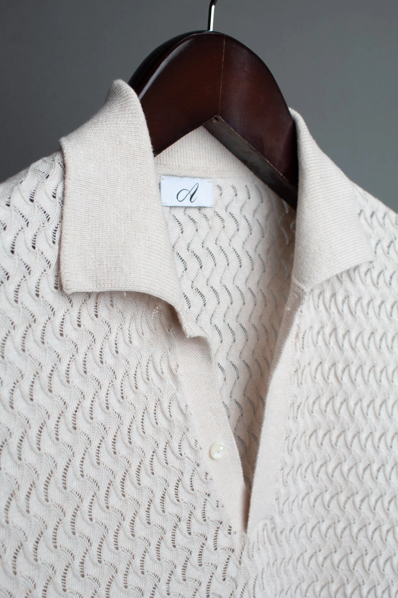 Marley Textured Cotton Polo - Image 5