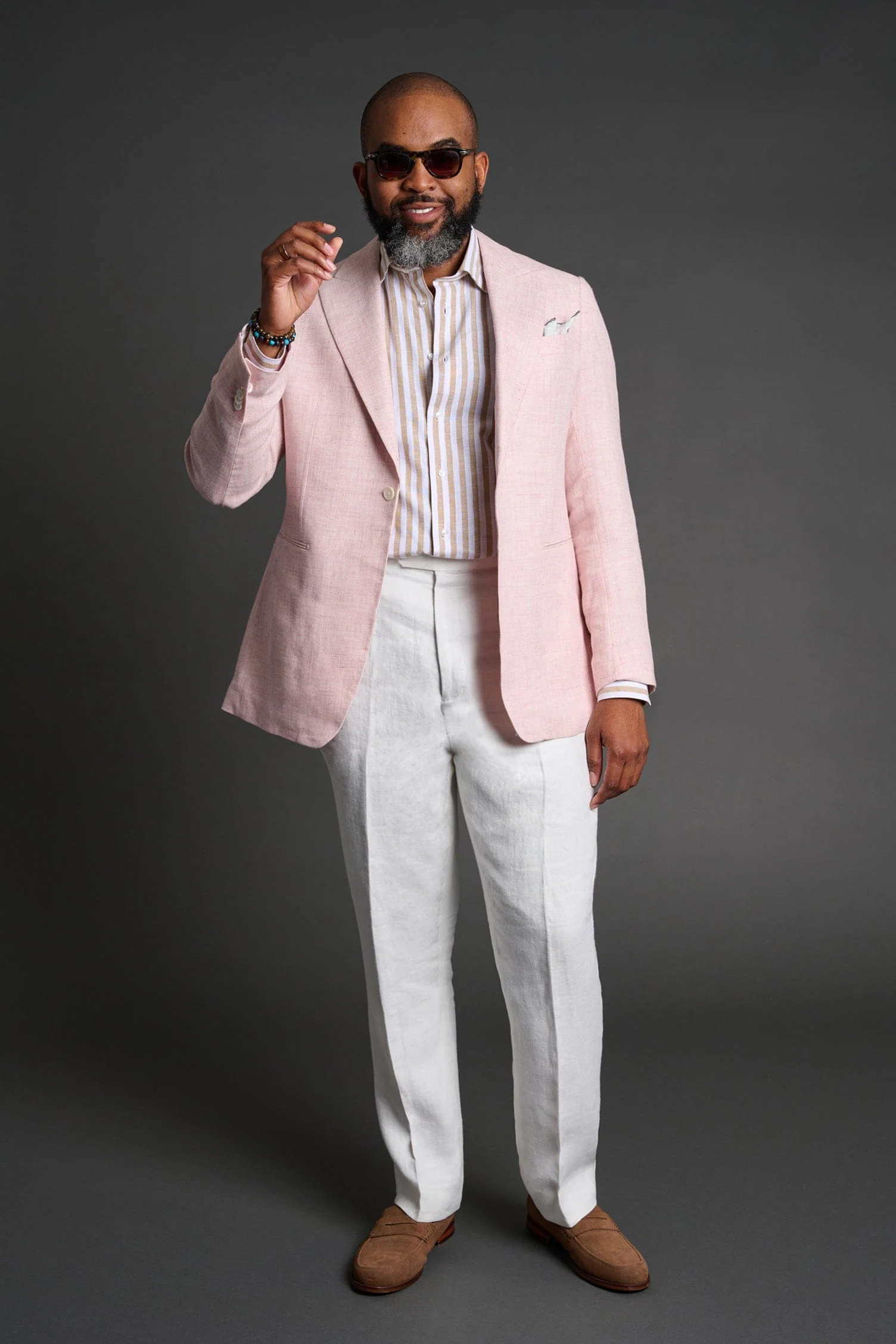 Caprissimo Wool & Linen Jacket - Image 4
