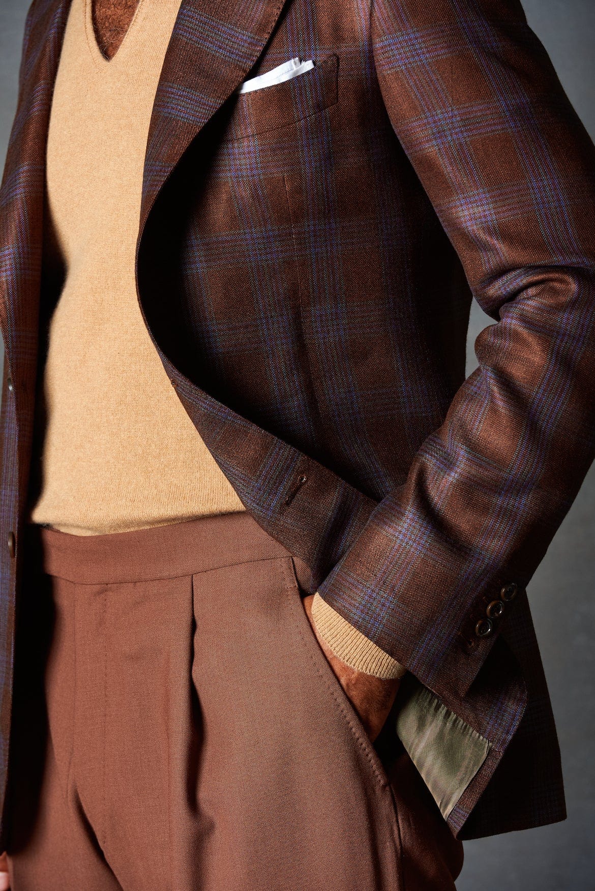 Bamboo Glenplaid Jacket - Image 3