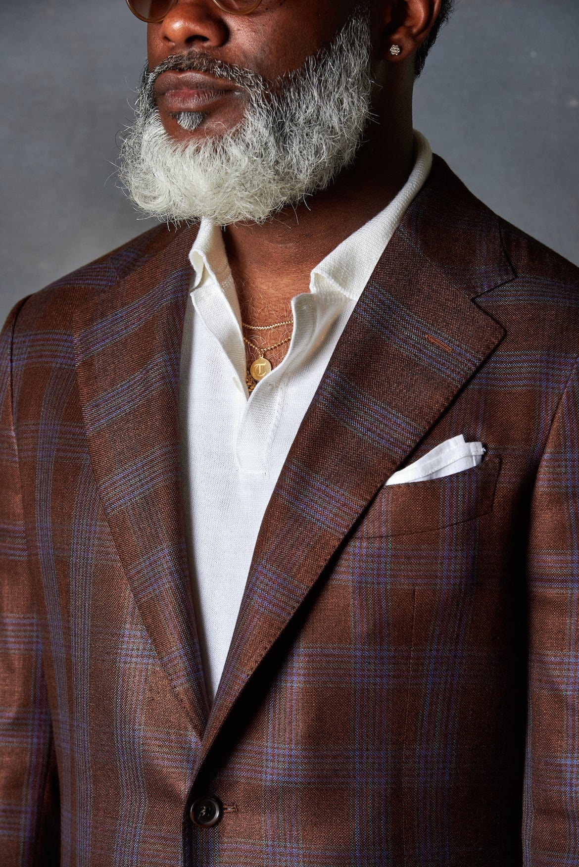 Bamboo Glenplaid Jacket - Image 8