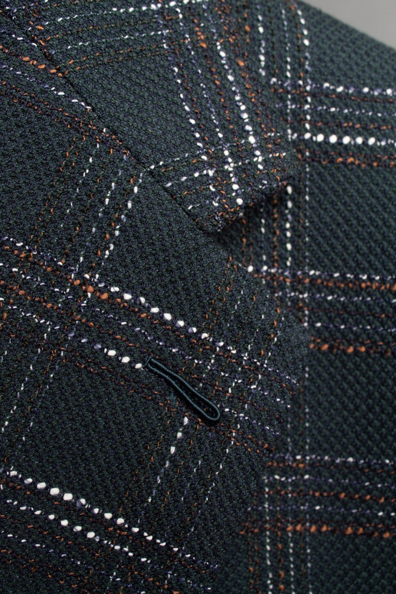 Cotton Slub Check Jacket - Image 7