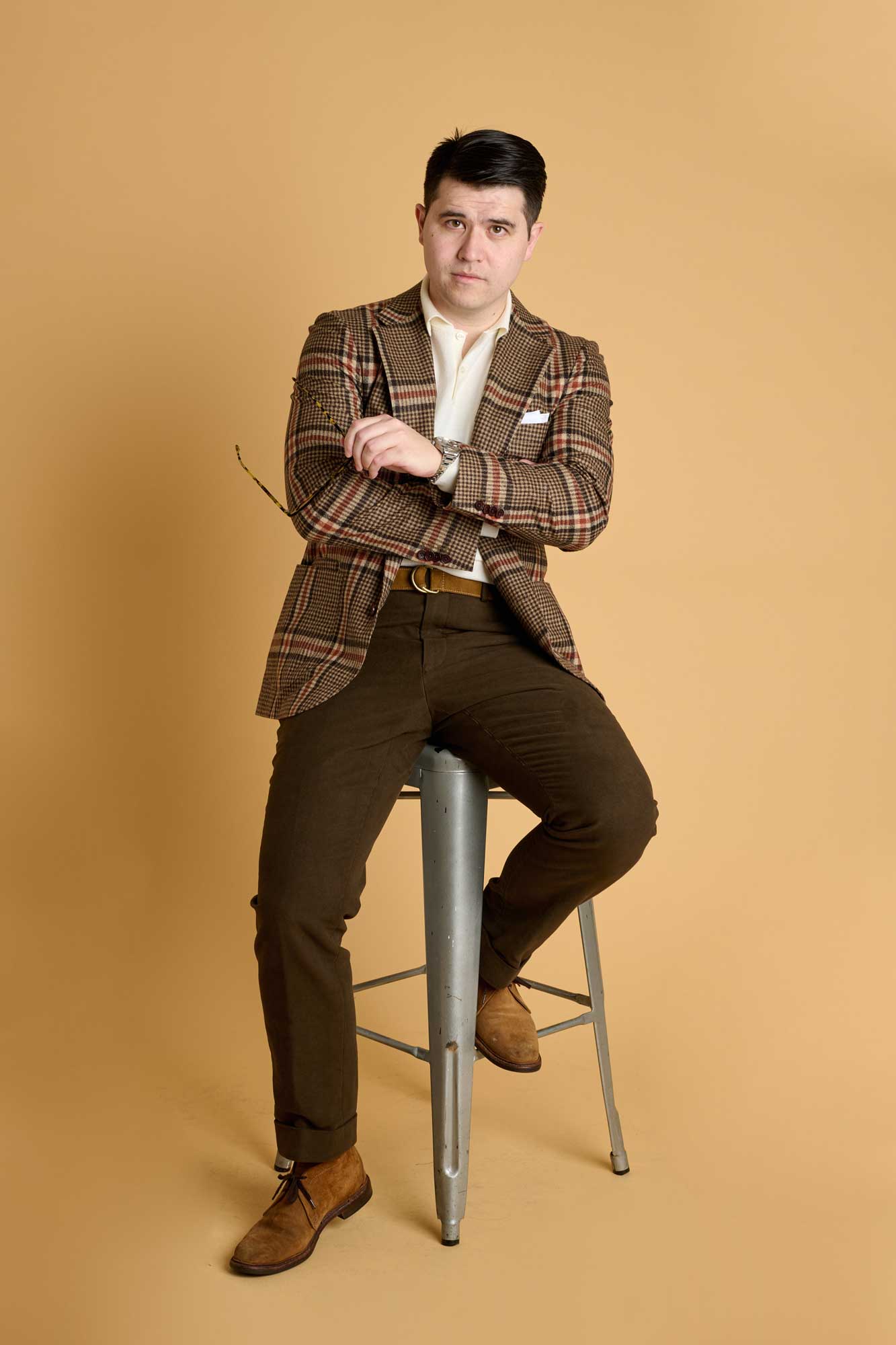 Exploded Plaid Jacket - Image 2