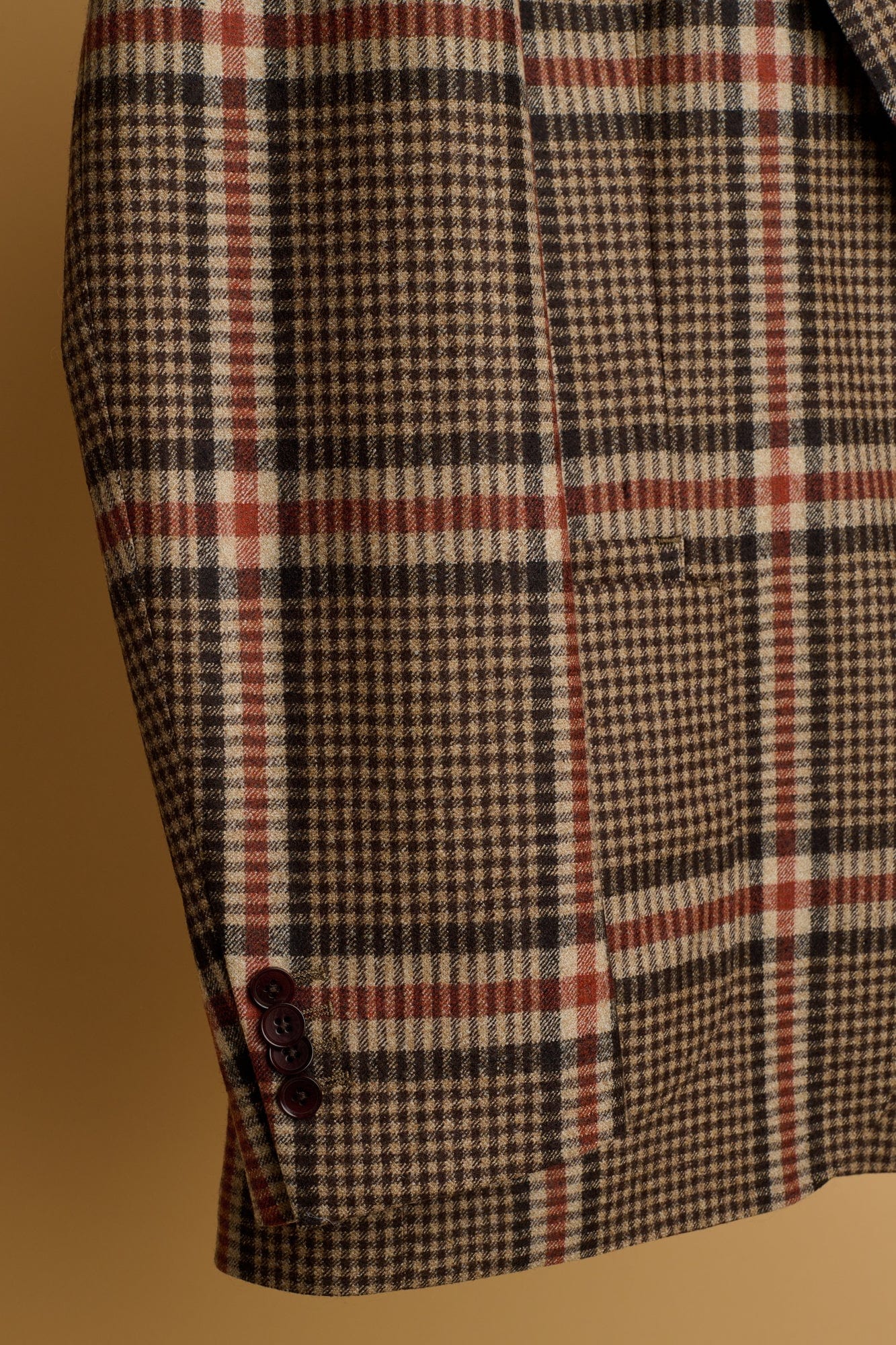 Exploded Plaid Jacket - Image 3