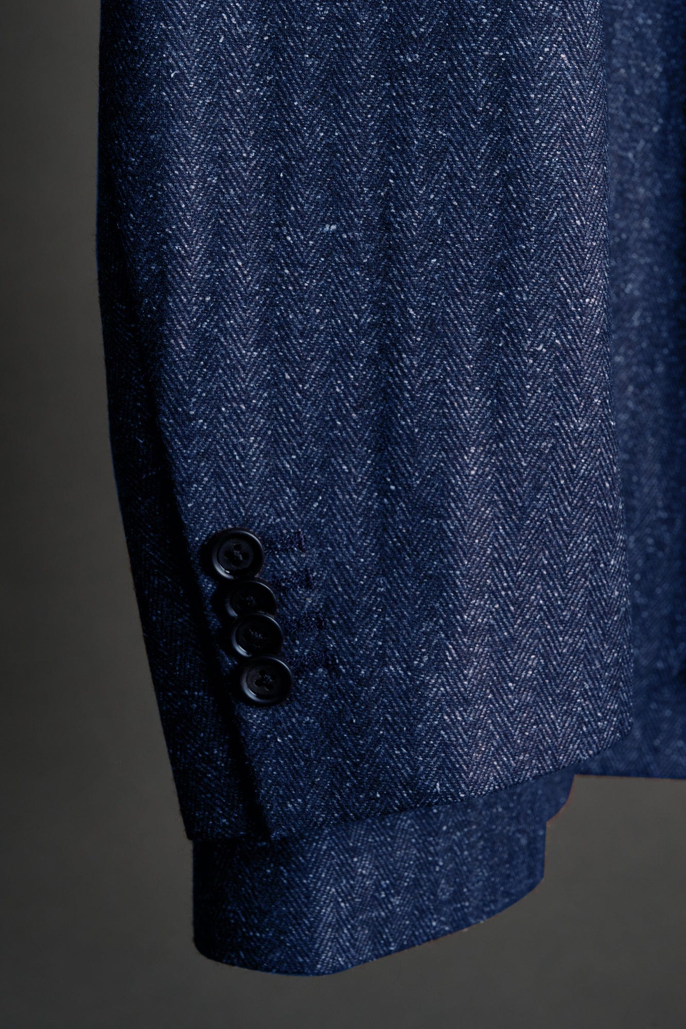 Summer Tweed Herringbone Jacket - Image 14