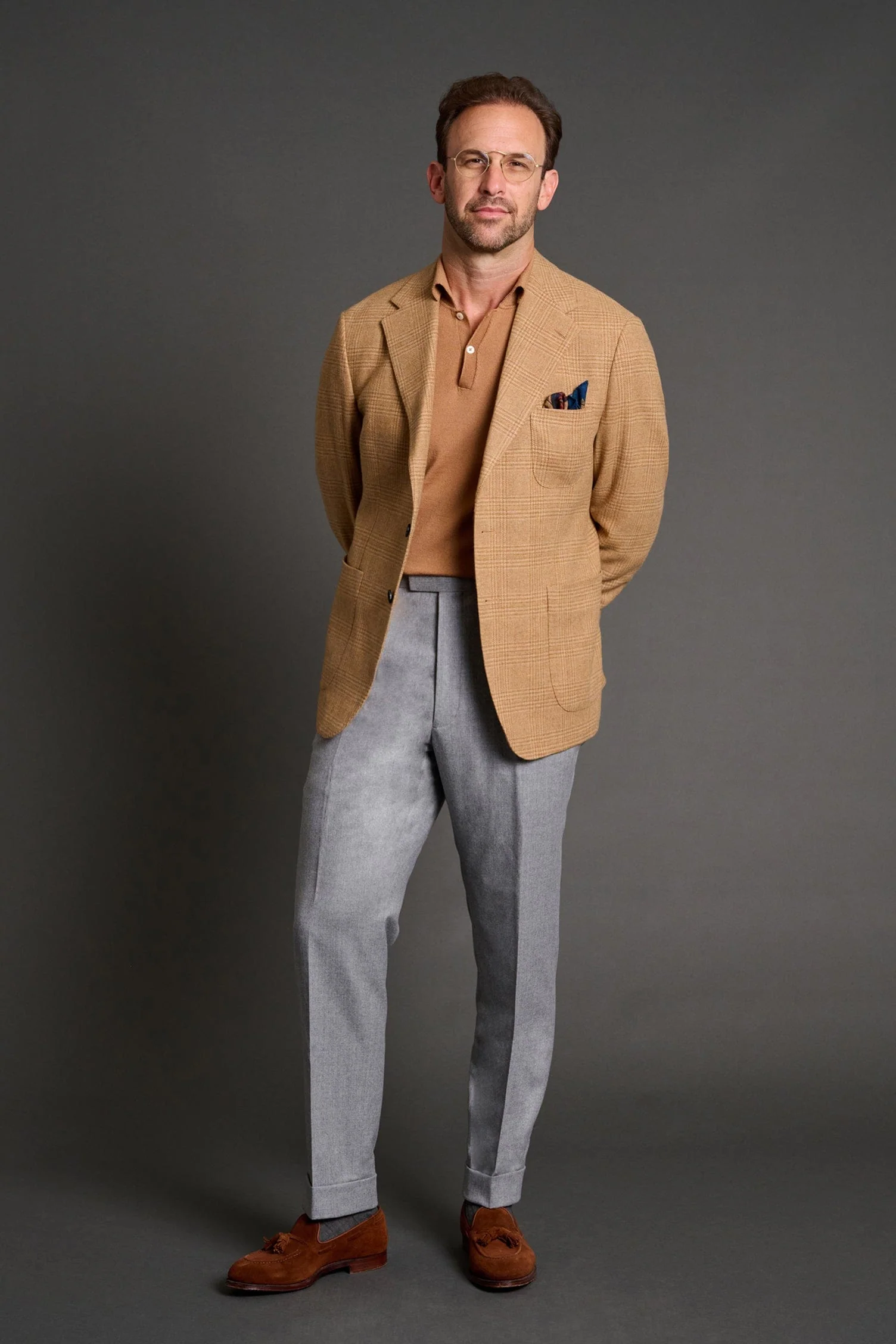 Wool & Cashmere Glenplaid Jacket - Image 24