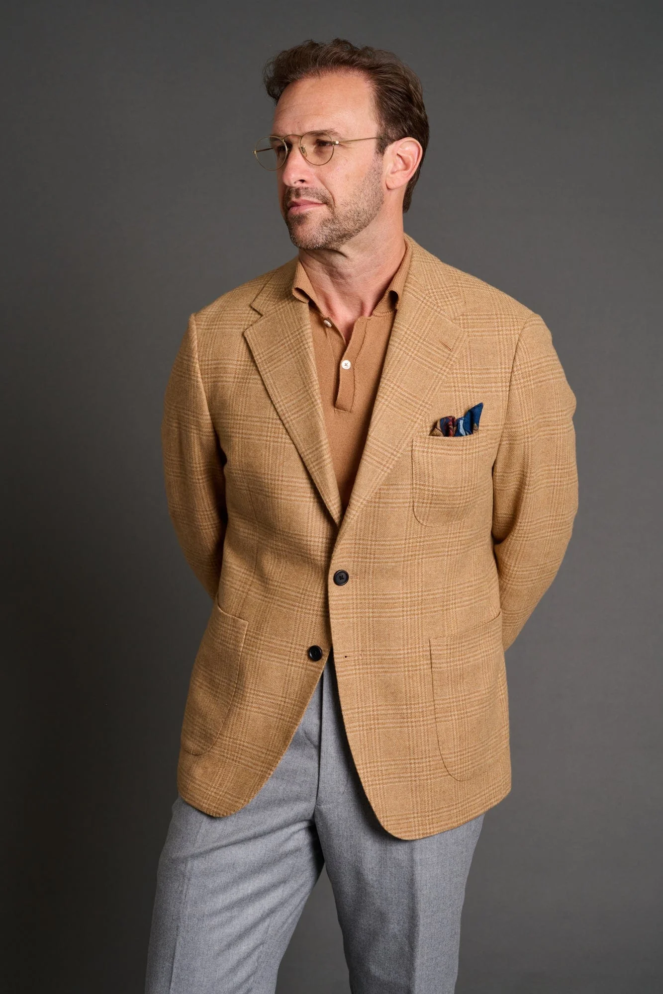 Wool & Cashmere Glenplaid Jacket - Image 25