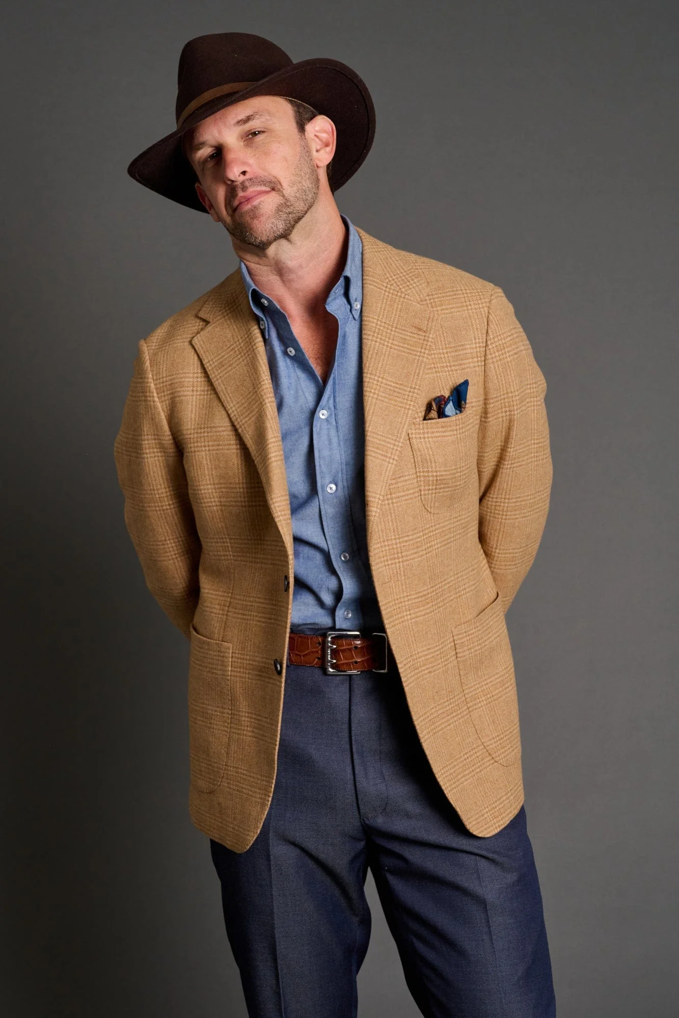 Wool & Cashmere Glenplaid Jacket - Image 28
