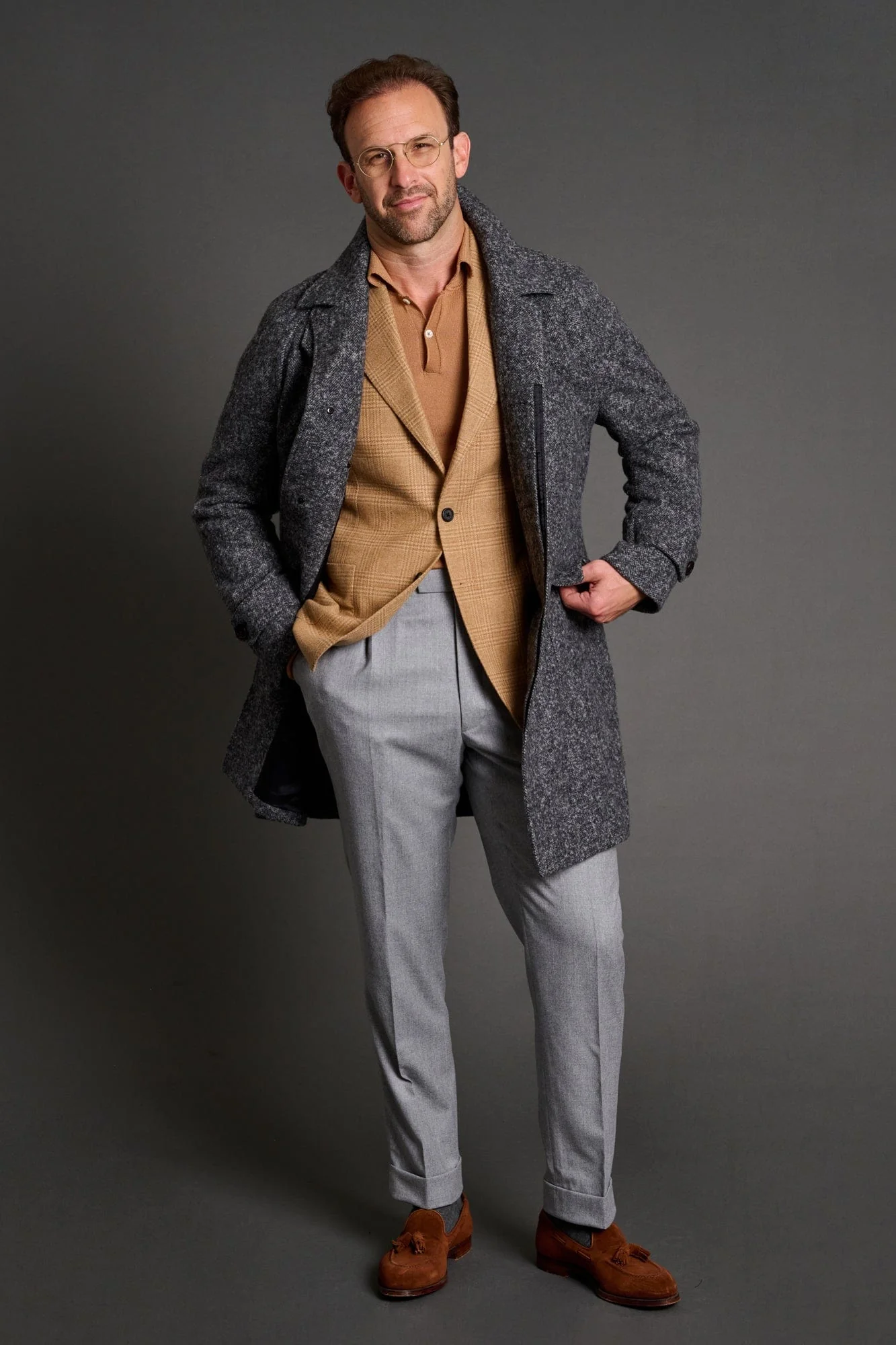 Wool & Cashmere Glenplaid Jacket - Image 29