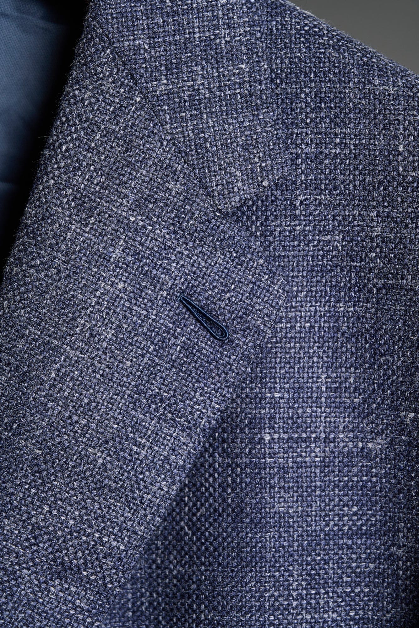 Wool, Silk & Linen Hopsack Jacket - Image 12