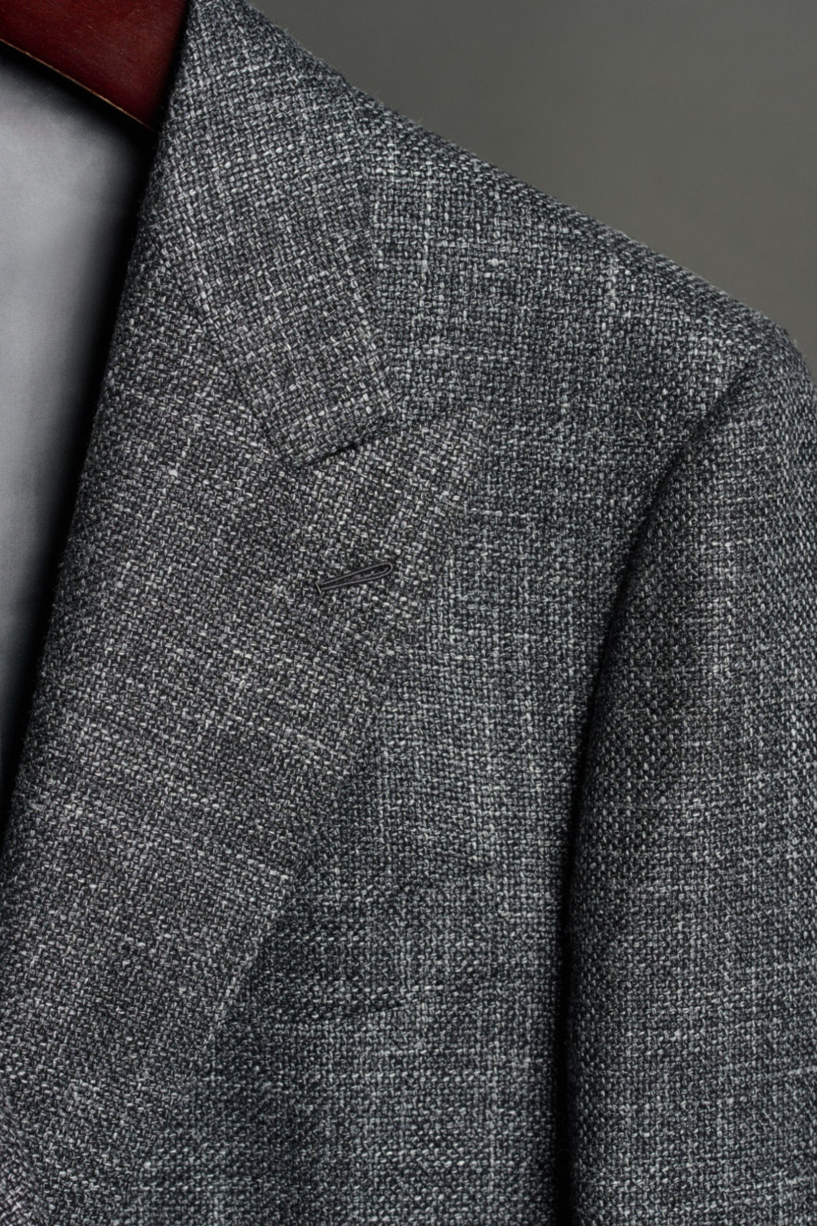 Wool, Silk & Linen Hopsack Jacket - Image 16