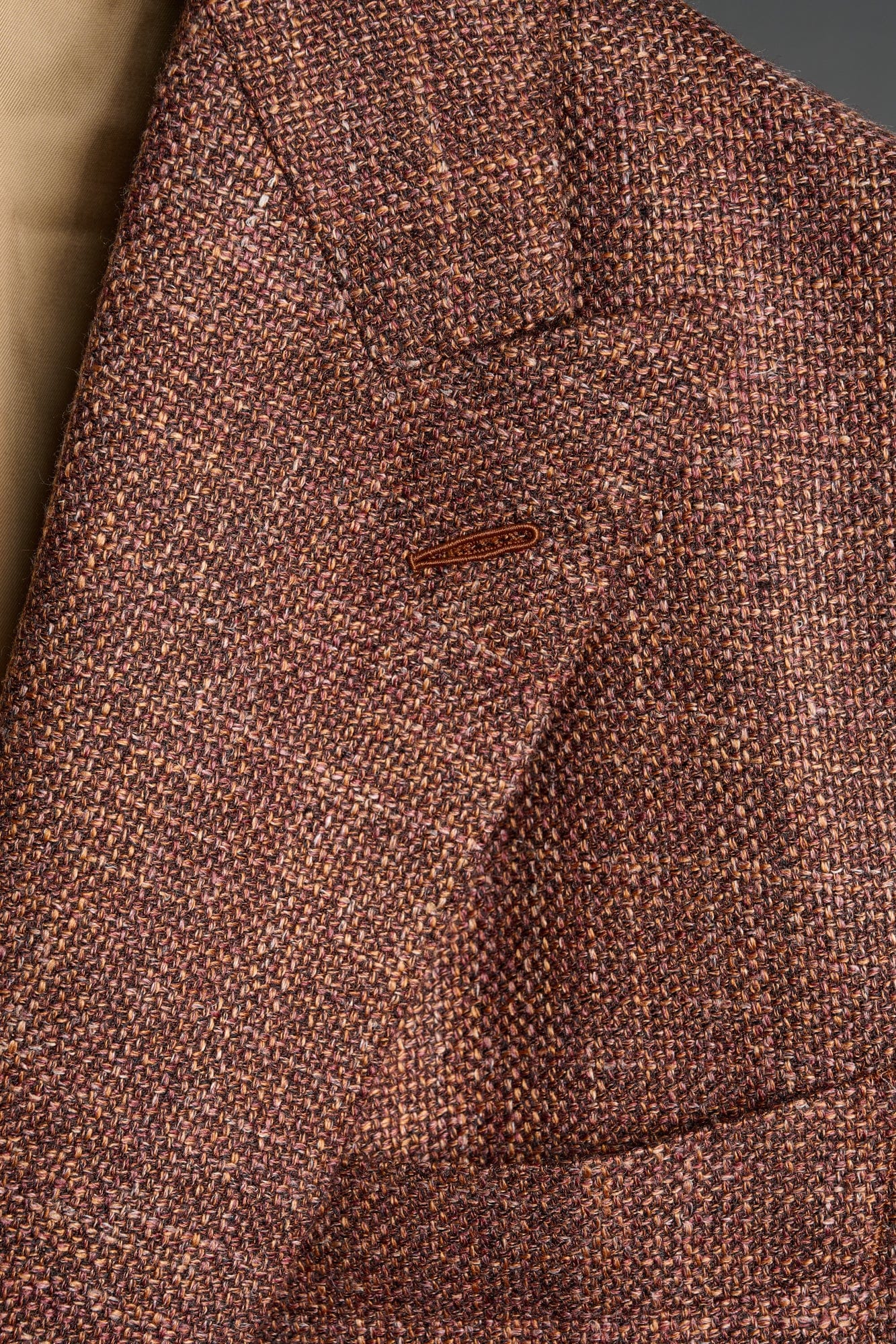 Wool, Silk & Linen Hopsack Jacket - Image 6
