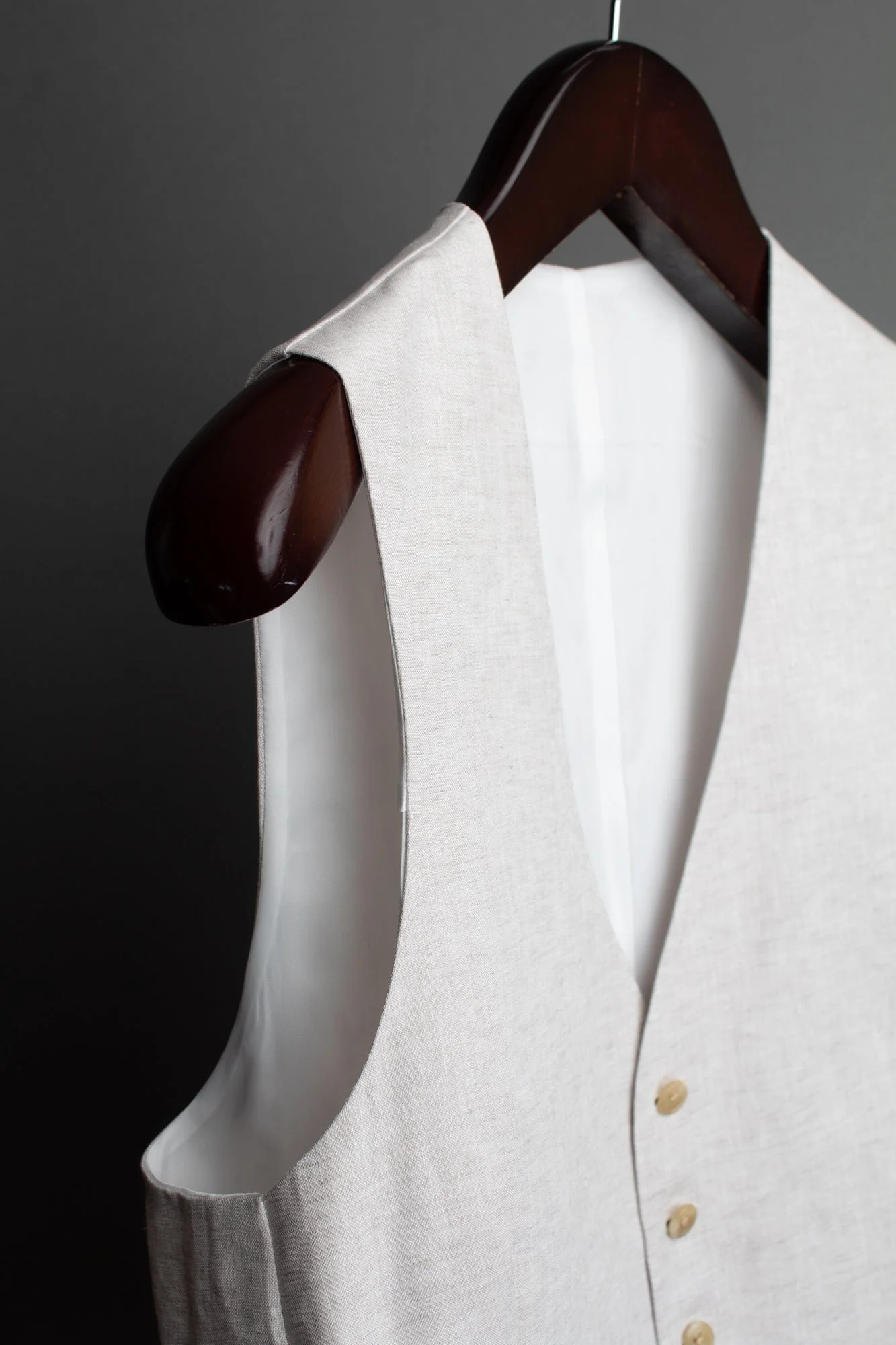 Linen Vest - Image 2