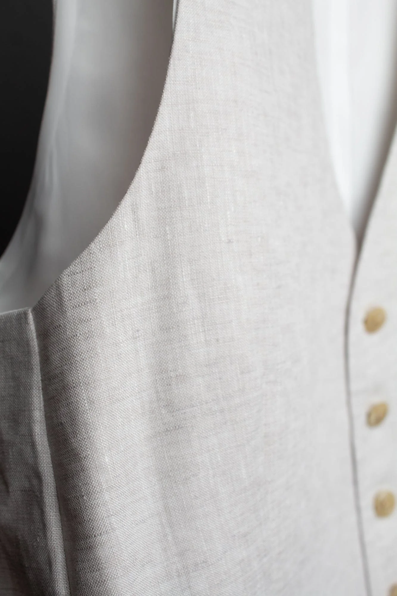 Linen Vest - Image 3