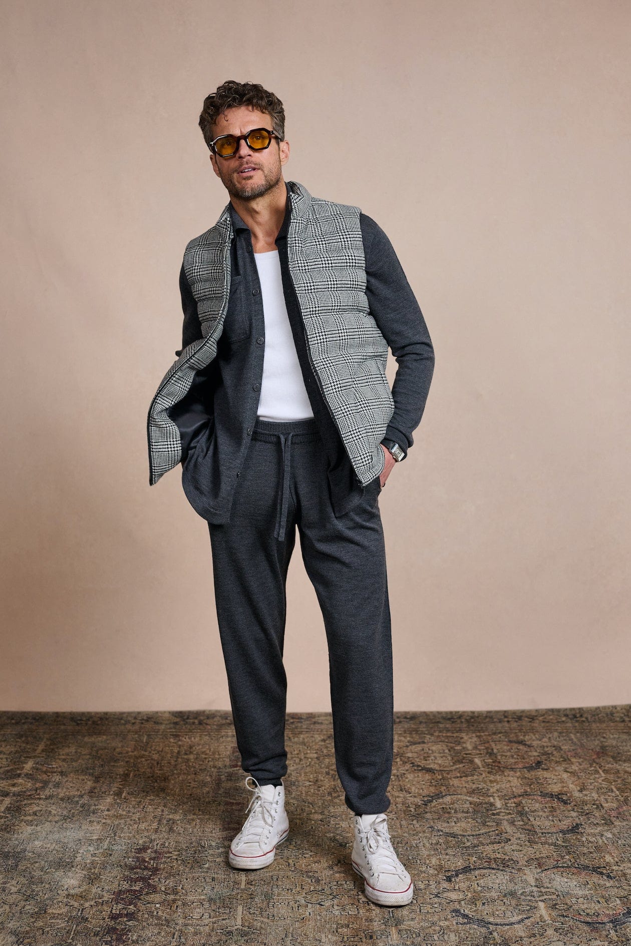 Casey Fine Merino Knit Shirt - Image 11