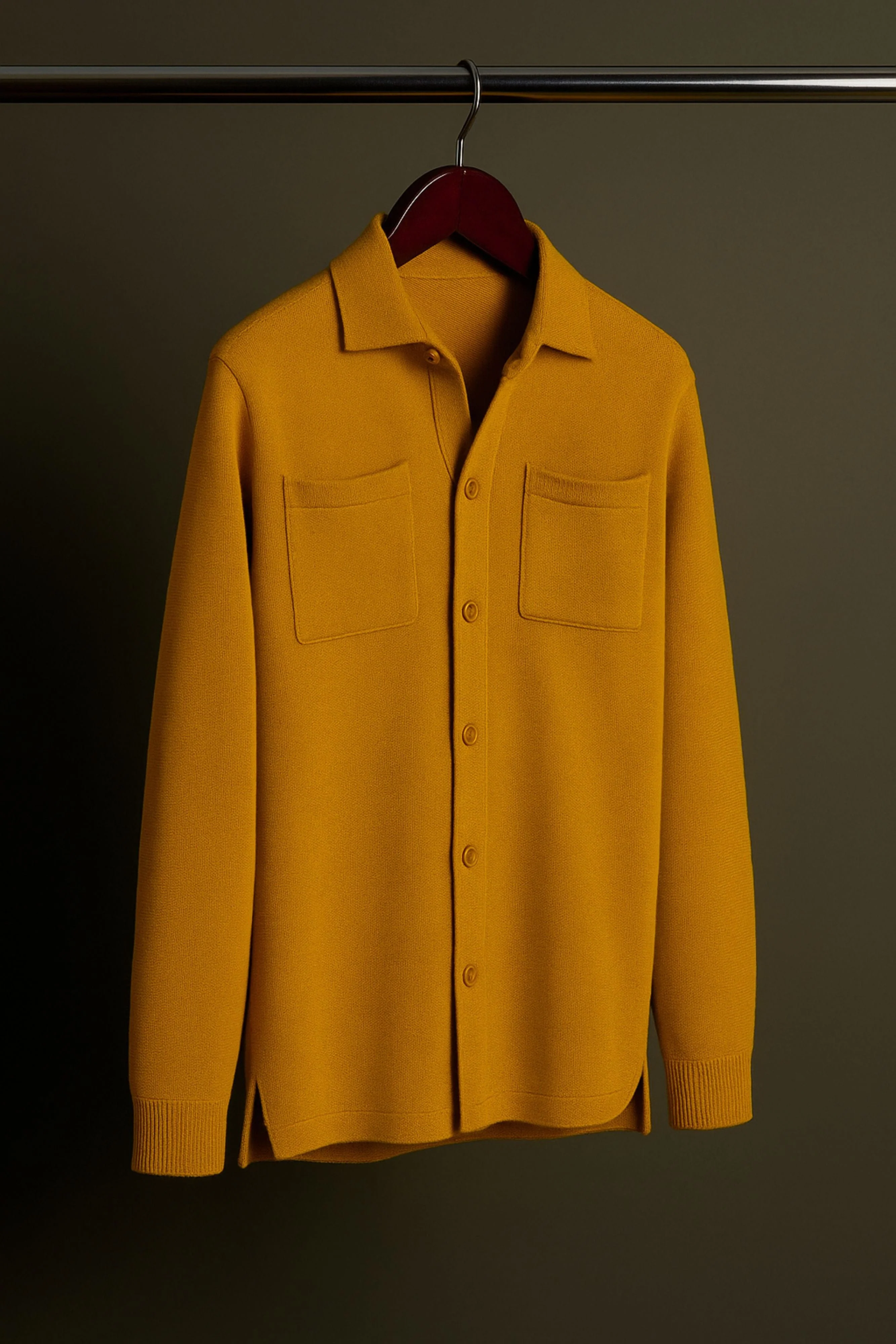 Casey Fine Merino Knit Shirt - Image 14
