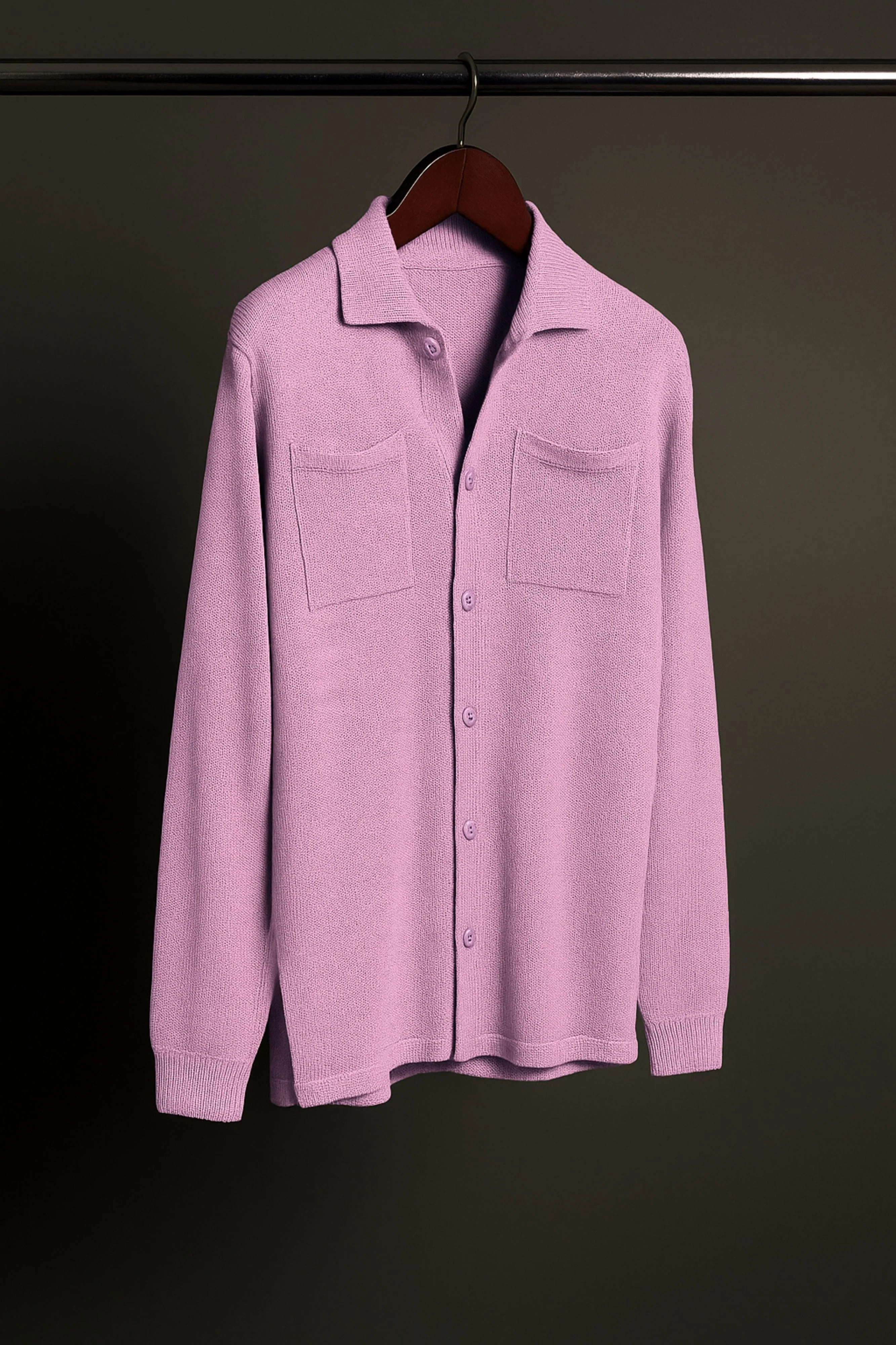 Casey Fine Merino Knit Shirt - Image 20