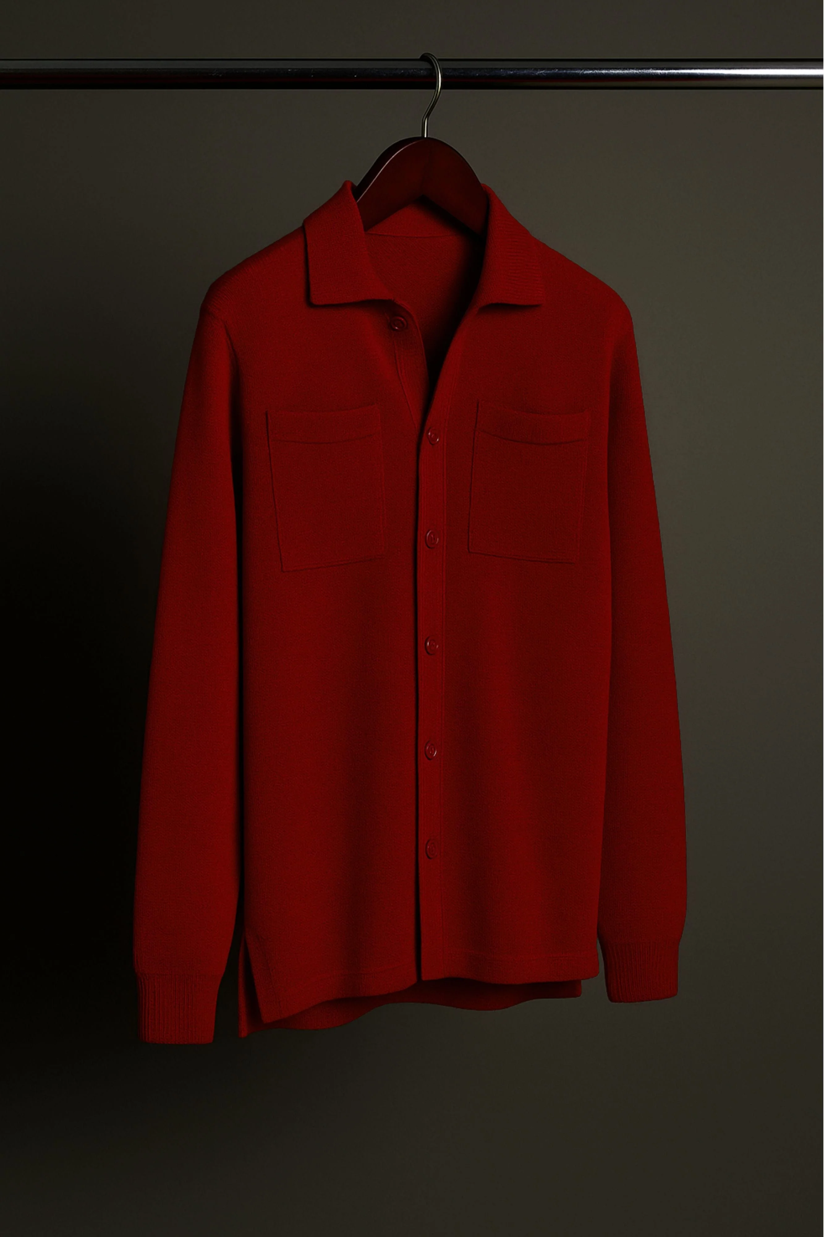 Casey Fine Merino Knit Shirt - Image 21