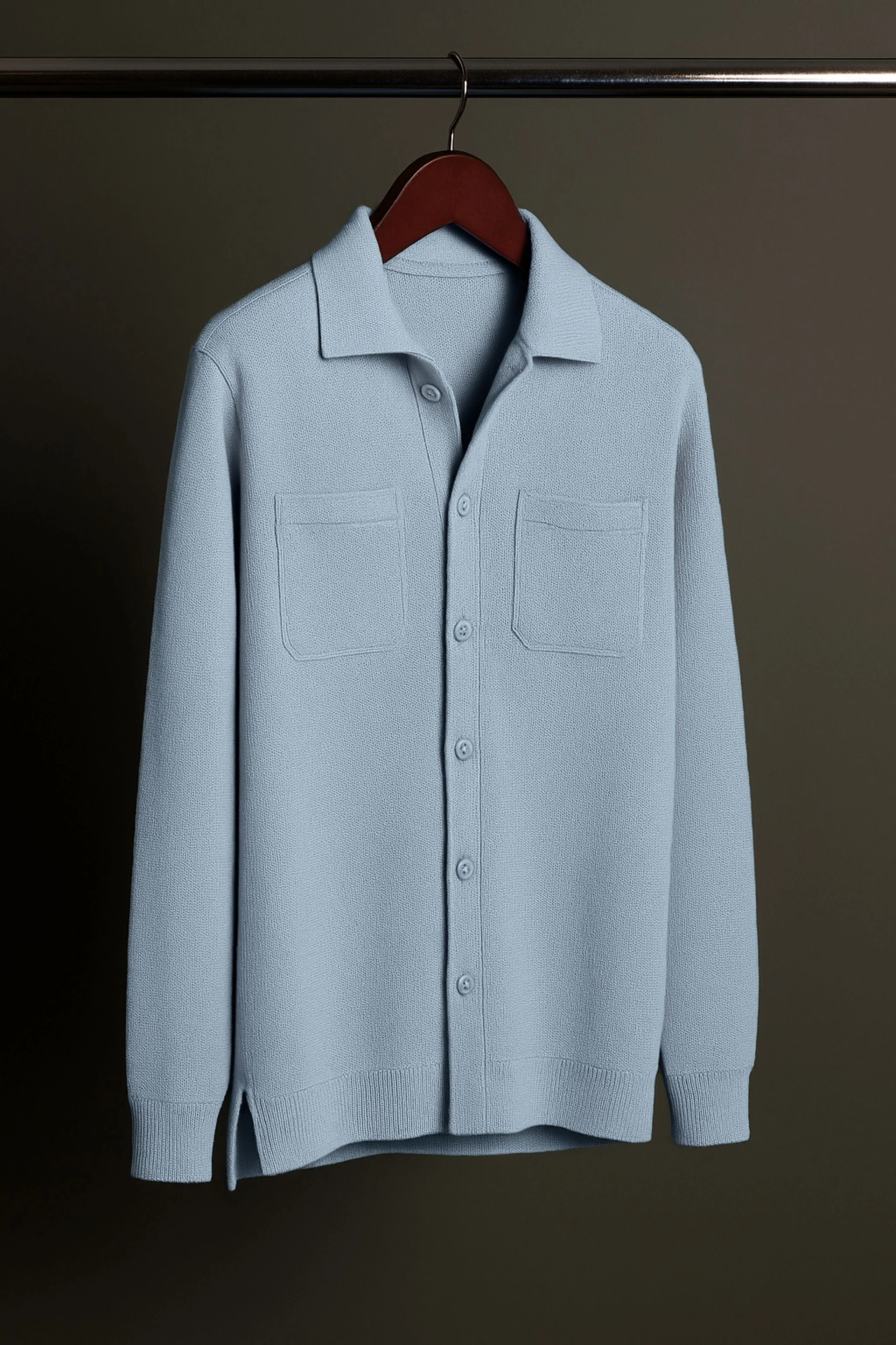 Casey Fine Merino Knit Shirt - Image 23