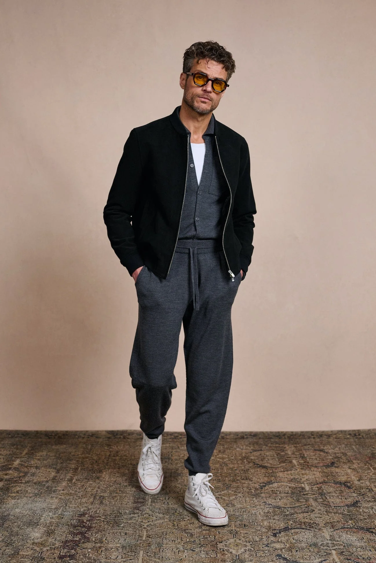 Casey Fine Merino Knit Shirt - Image 9