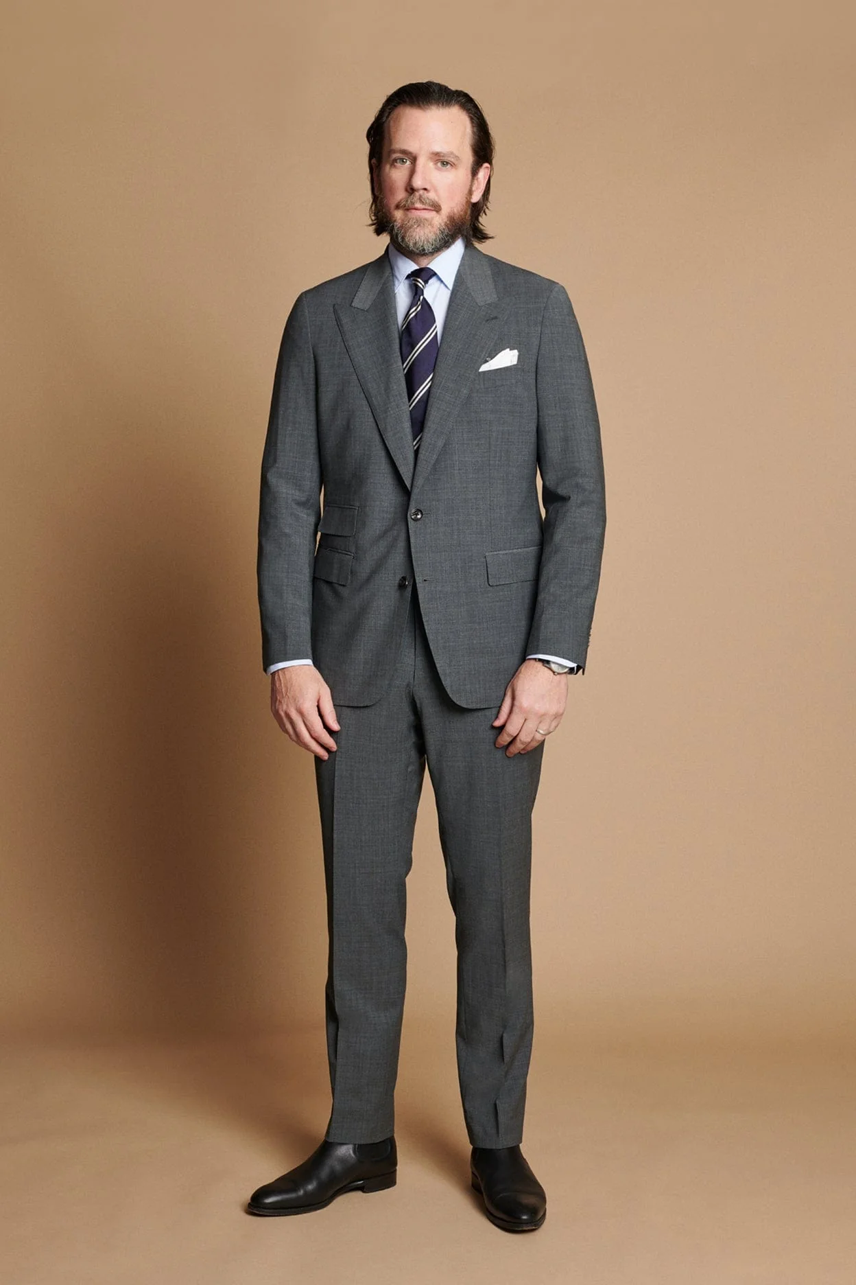 Classic Striped Tie - Image 19