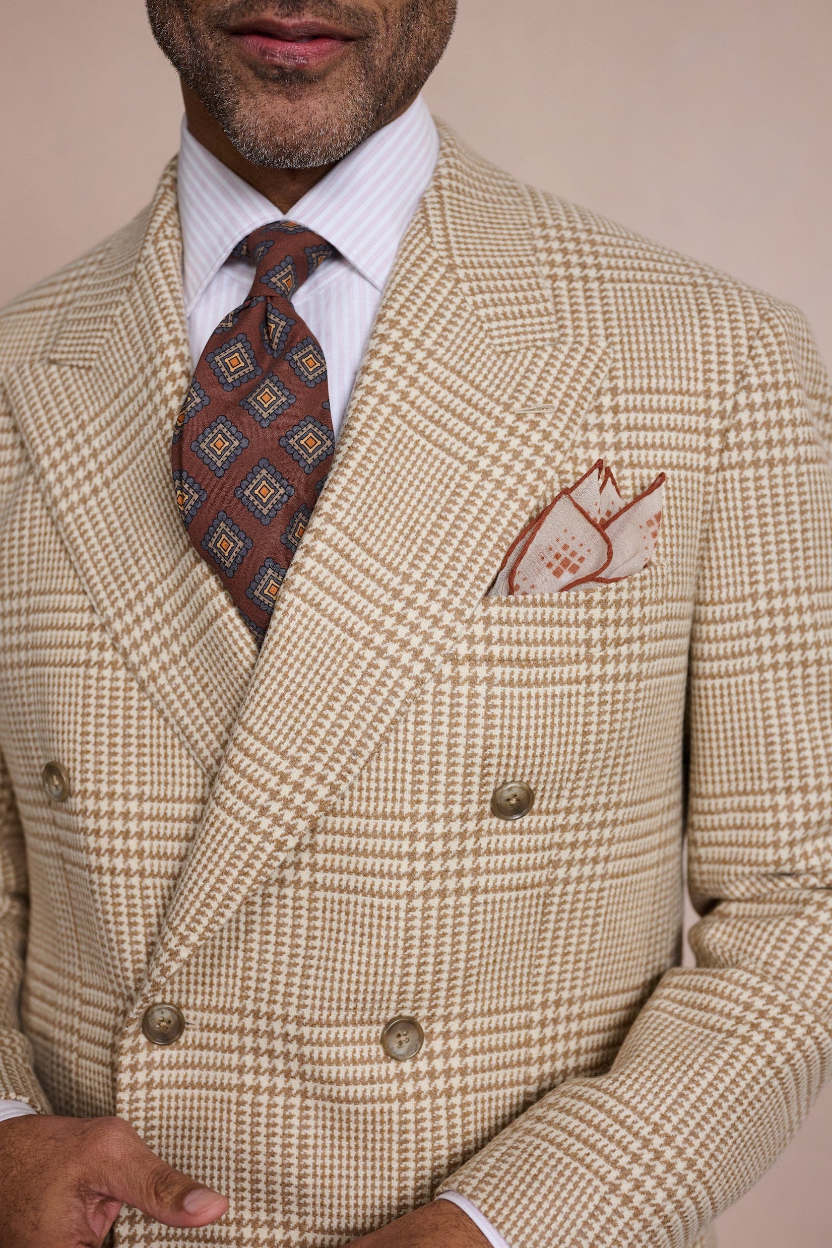 Cotton & Linen Faded Stripe Shirt - Image 3