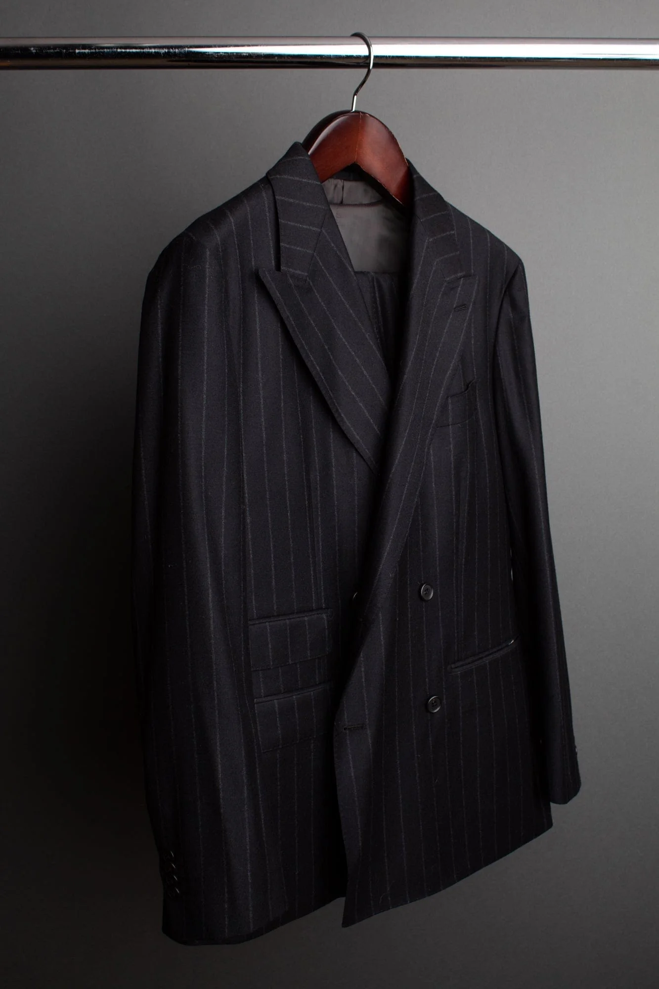 4-Season Chalkstripe Suit - Image 2