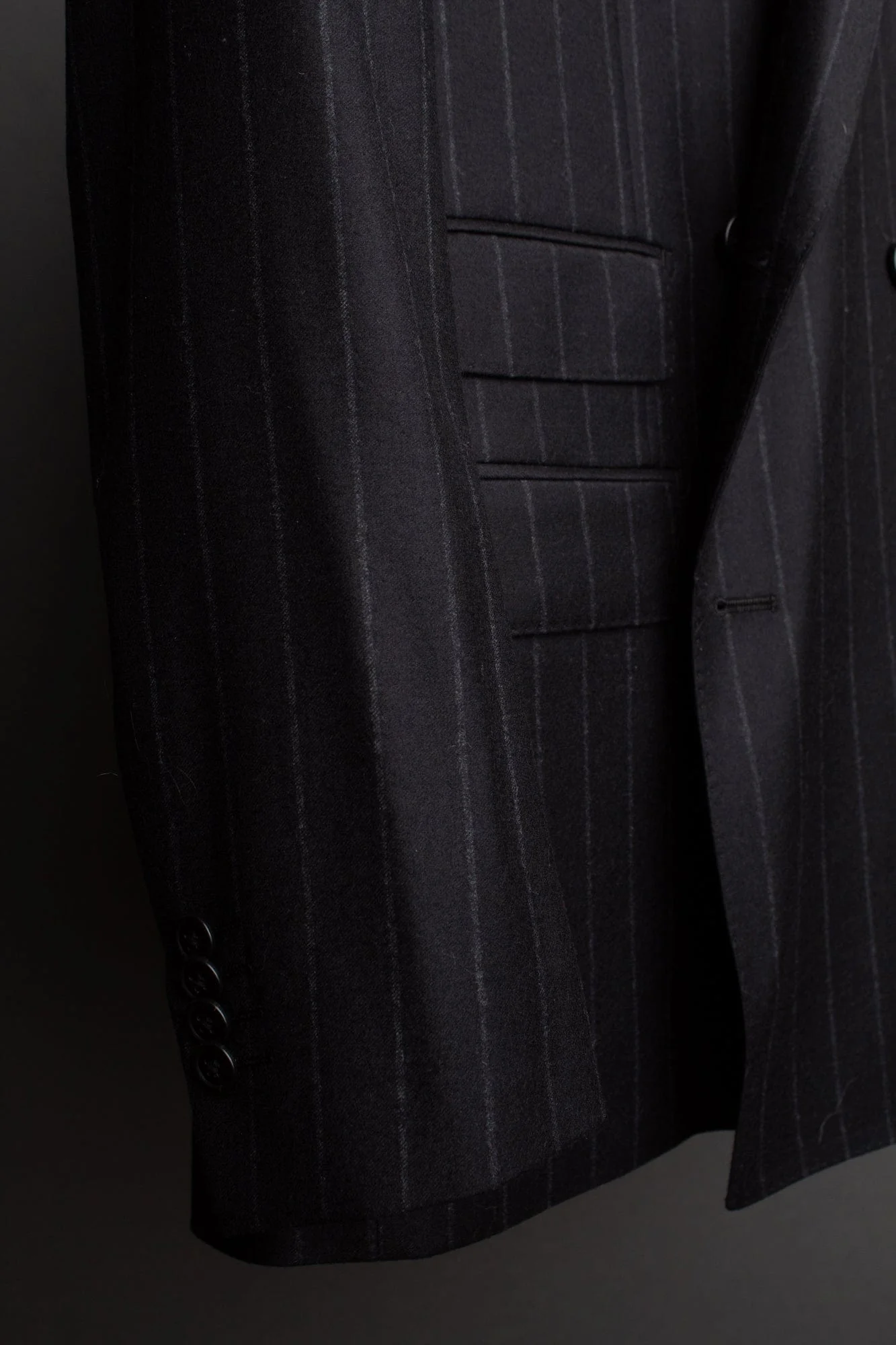 4-Season Chalkstripe Suit - Image 4